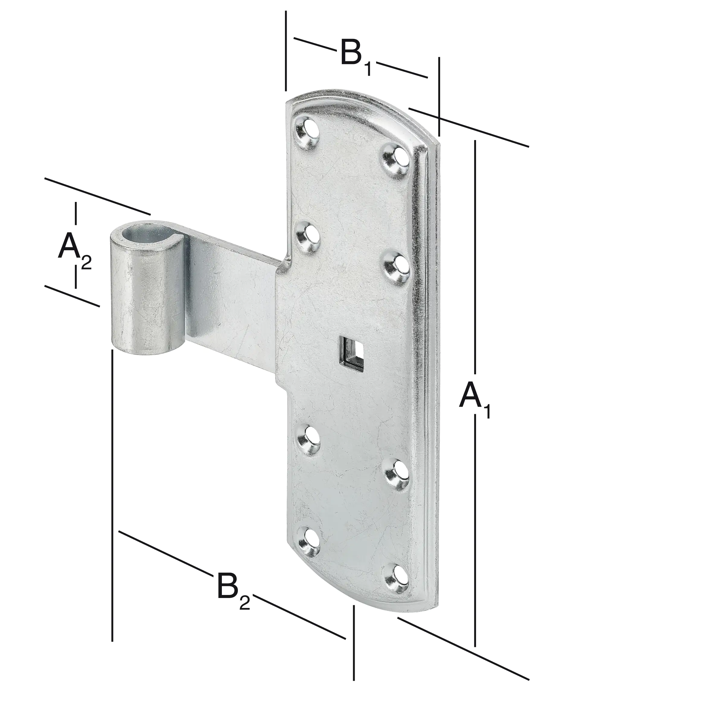 Vormann Kreuzbänder verzinkt 160/35 x 55/75 mm