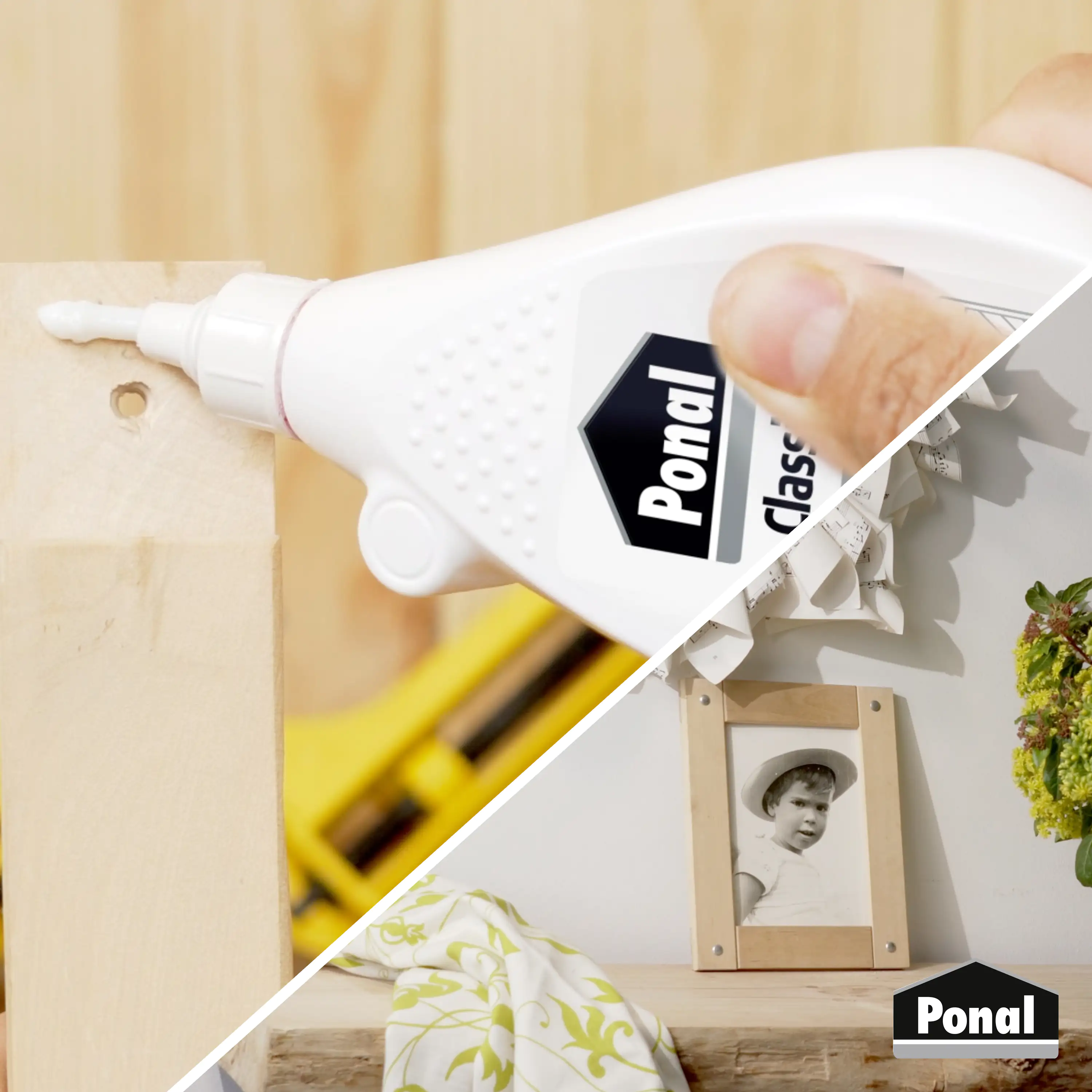 Ponal Holzleim Classic 550 g Flasche, trocknet transparent Ponal Holzleim Classic 550 g Flasche, trocknet transparent