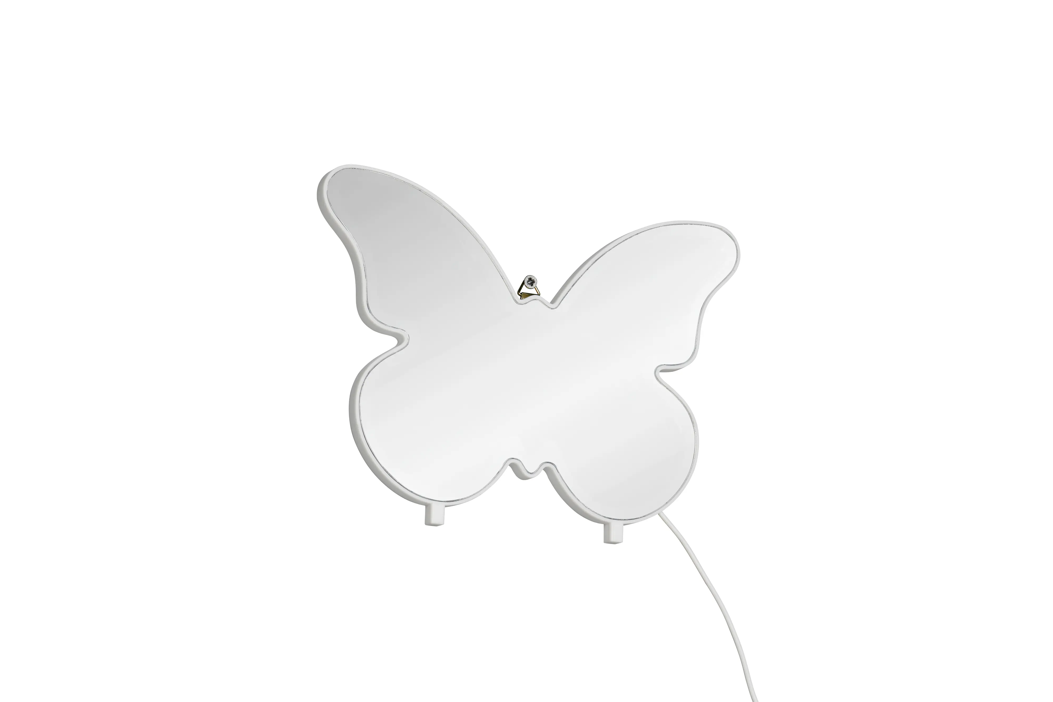 Reality LED-Wandleuchte Papillon 27x26 cm weiß 