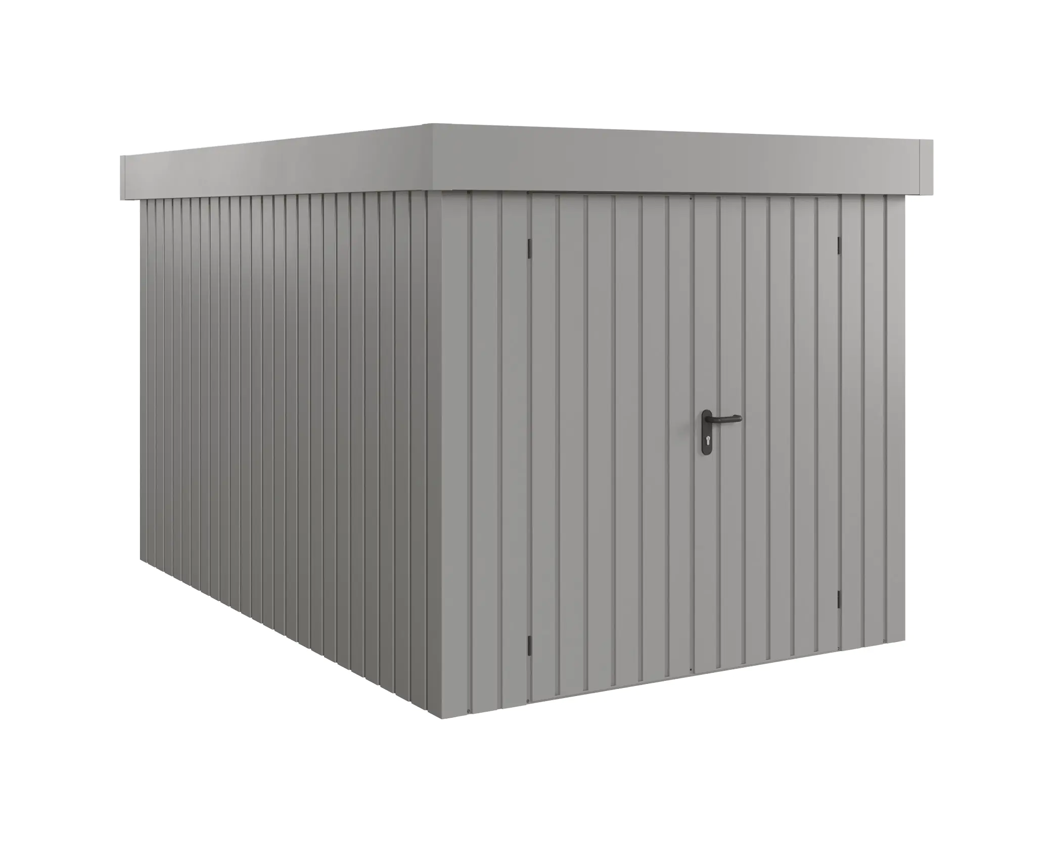 EcoStar Metallgerätehaus Euroline EFD7 aluminiumgrau 214 x 310 cm 2-flg. EcoStar Metallgerätehaus Euroline EFD7 aluminiumgrau 214 x 310 cm 2-flg.