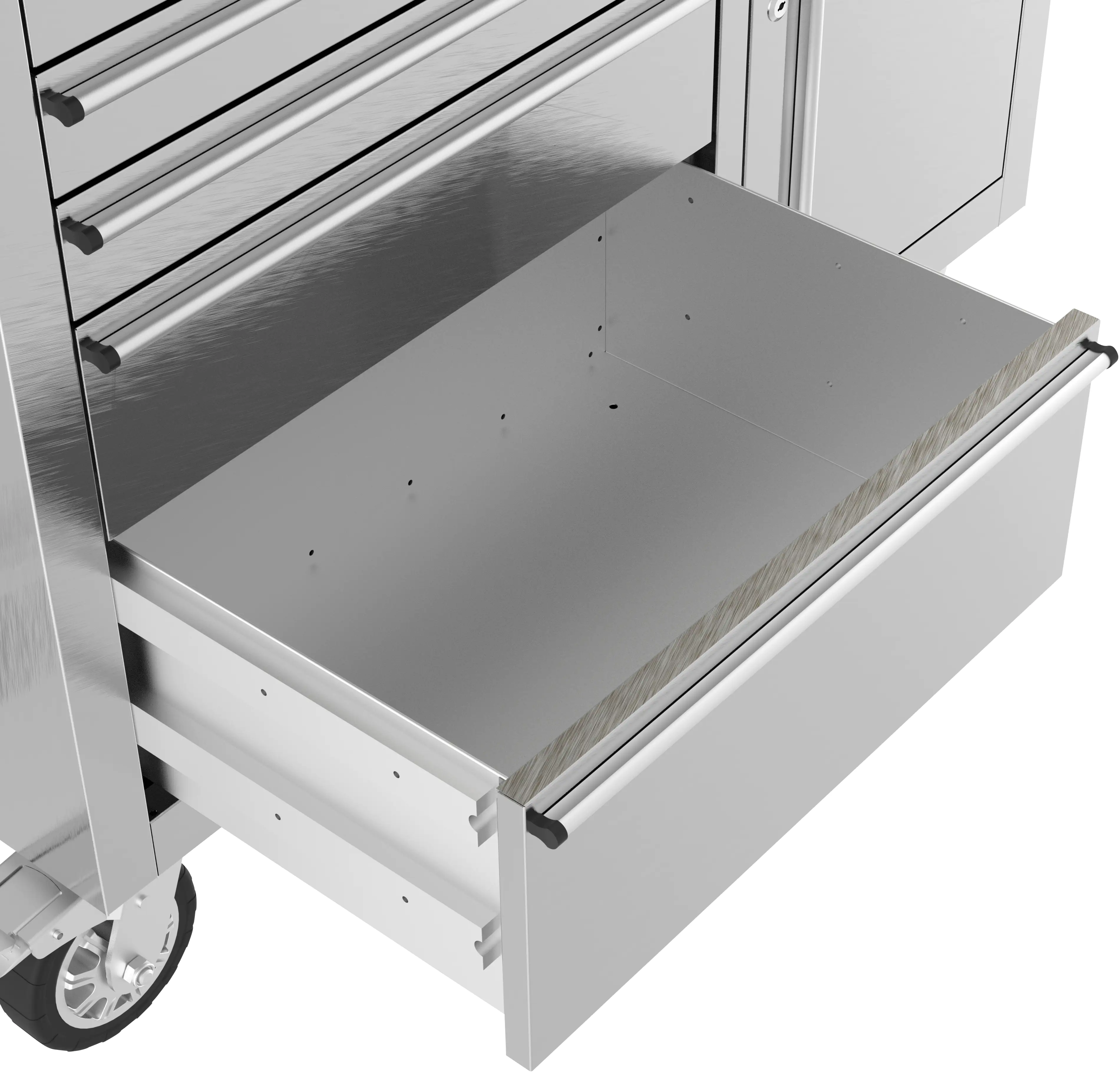 4015671135223_2897163 Güde Werkstattwagen 5/1 Inox Edelstahl