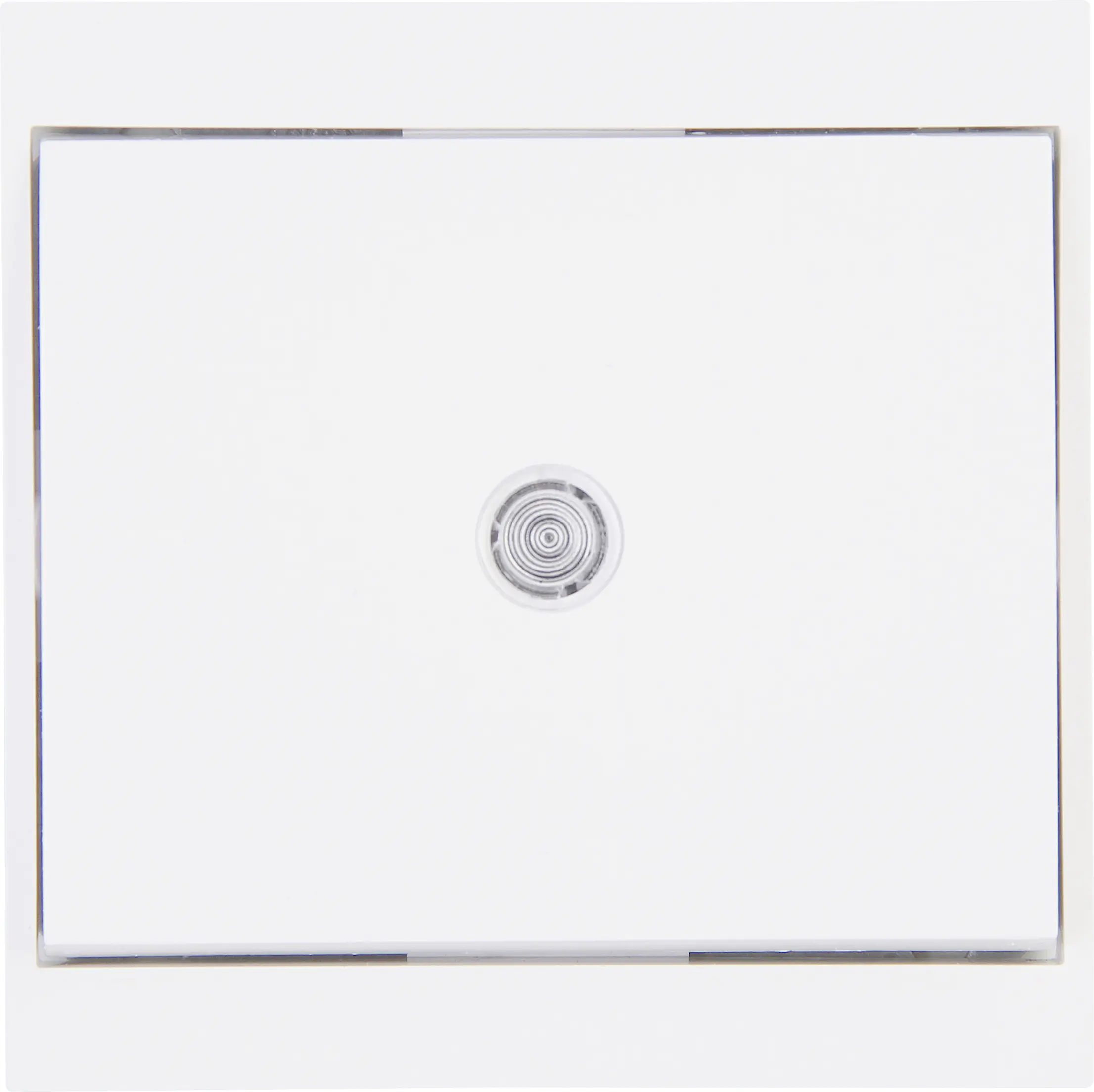 Kopp Taster beleuchtet Malta, arktisweiß, 621371088