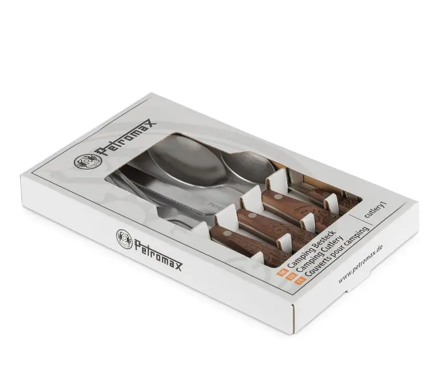 Petromax Camping Besteck, Edelstahl, 5 -tlg. Petromax Camping Besteck, Edelstahl, 5 -tlg.