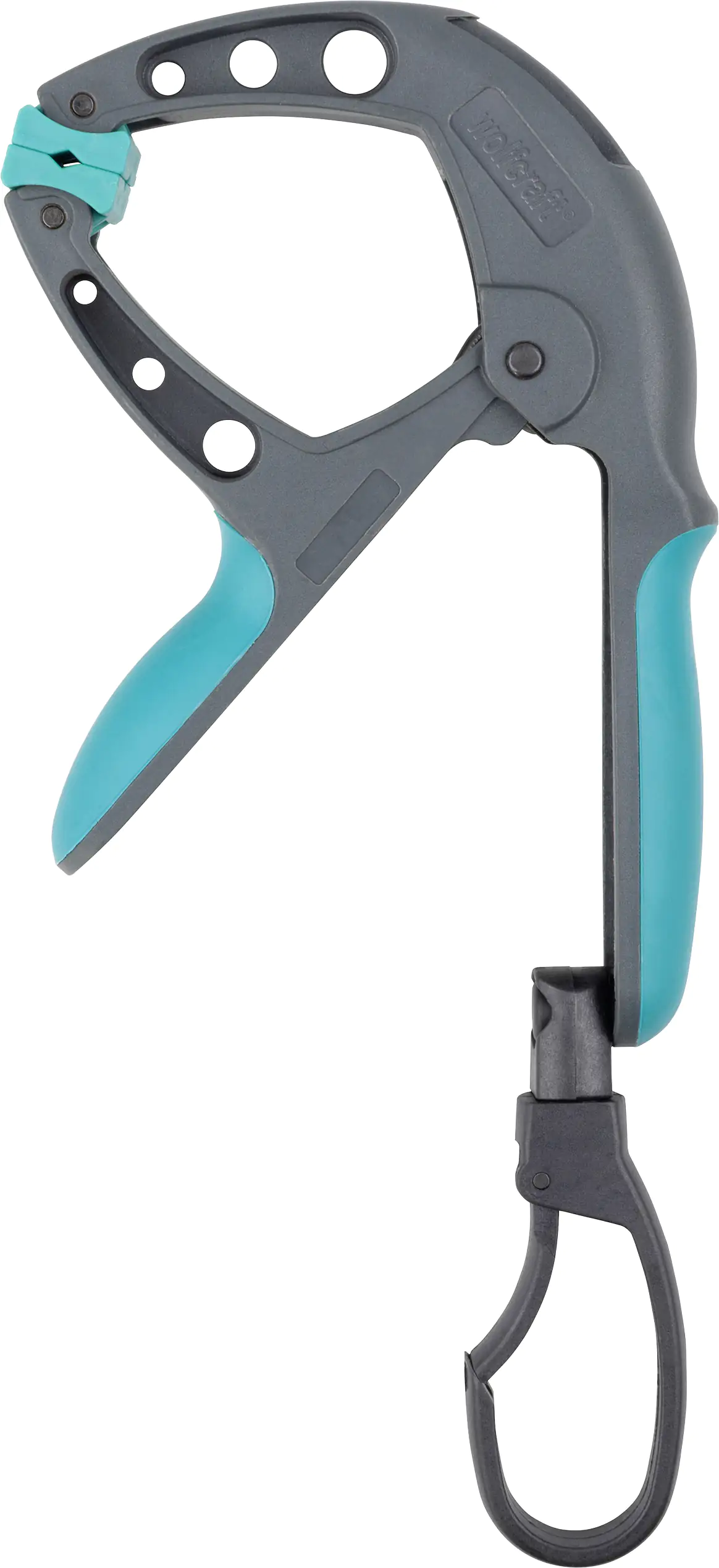 Wolfcraft Federzwinge mit Haken 50 mm Wolfcraft Federzwinge mit Haken 50 mm