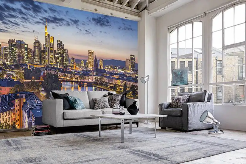 papermoon Vlies- Fototapete Digitaldruck 350 x 260 cm Frankfurt am Main