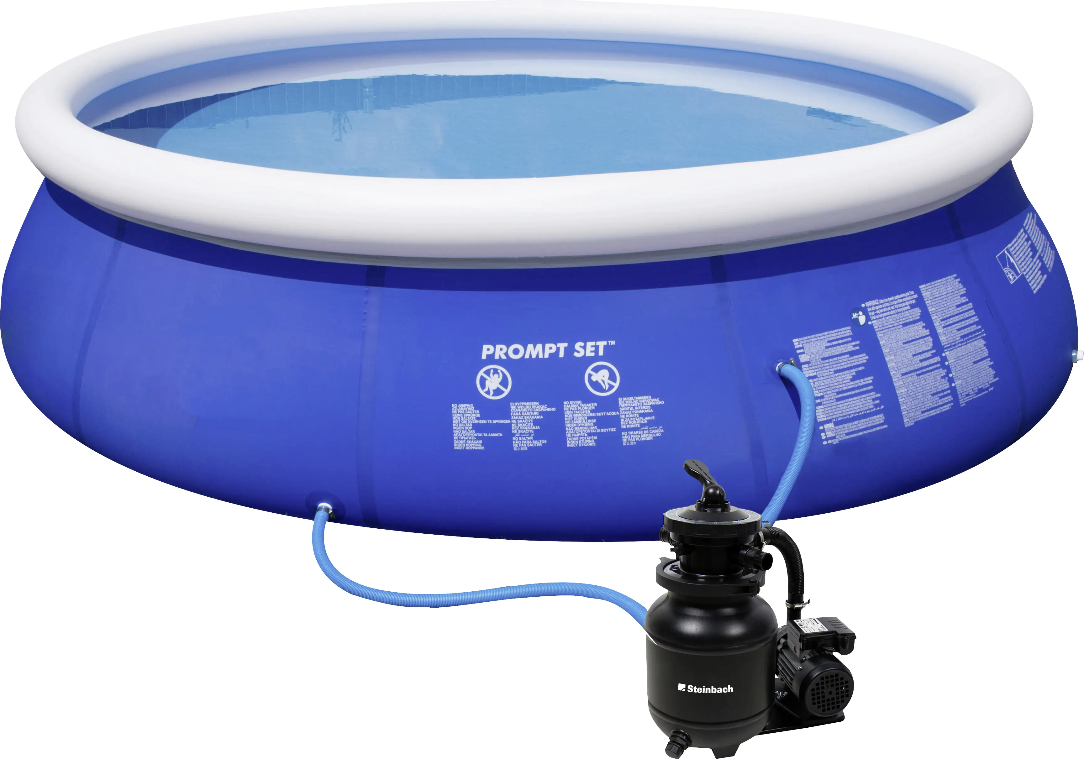 Steinbach Pool Komplettset SPEED UP Ø 366 x 84 cm Steinbach Pool Komplettset SPEED UP Ø 366 x 84 cm
