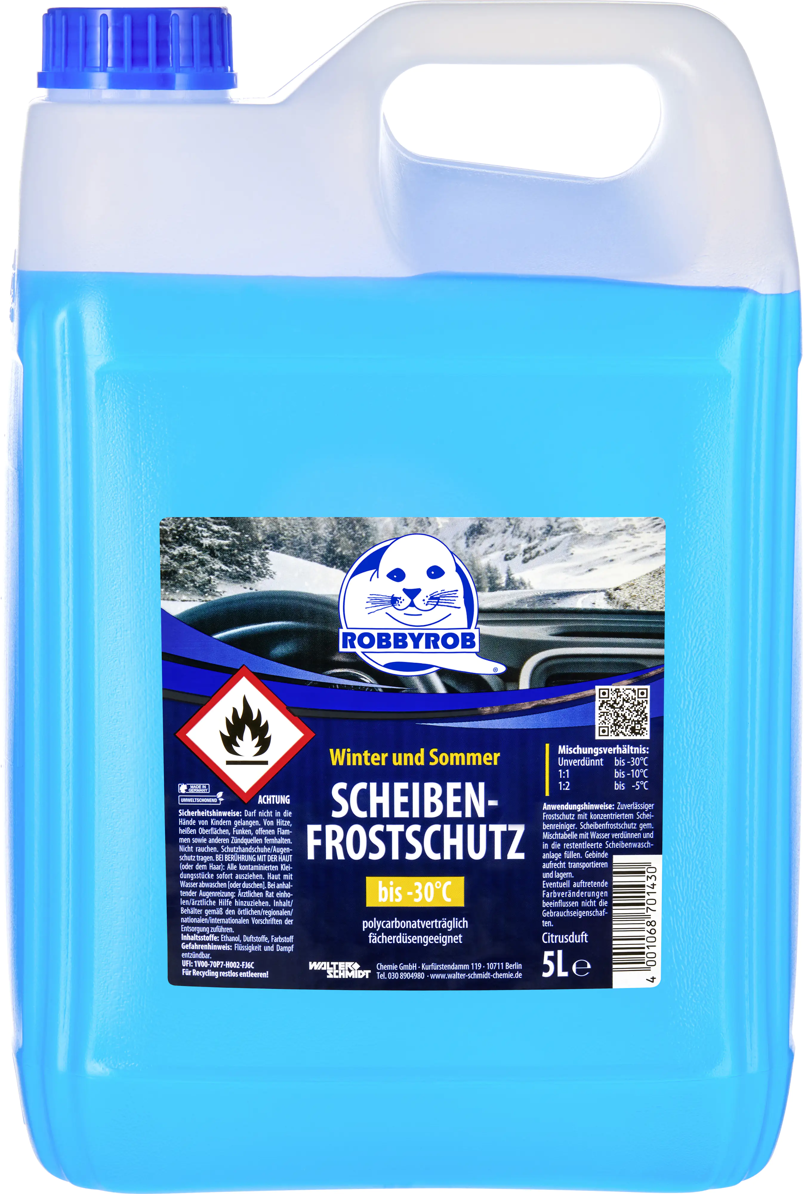Robbyrob Scheibenfrostschutz bis 30°C gebrauchsfertig 5L kaufen