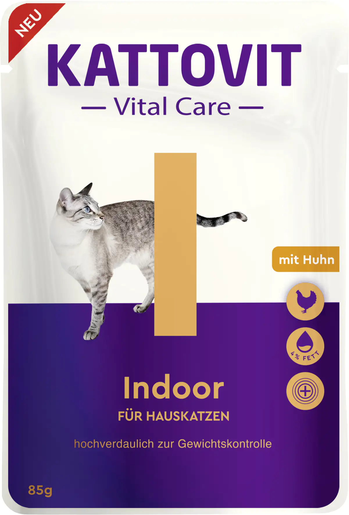 Kattovit Katzennassfutter Diet Vital Care Indoor 85 g