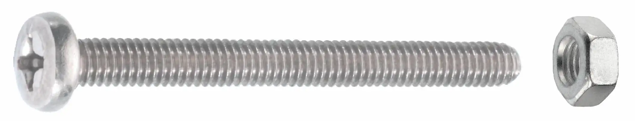 Connex Gewindeschrauben M4 x 40 mm PH 2 - 8 Stk. Connex Gewindeschrauben M4 x 40 mm PH 2 - 8 Stk.