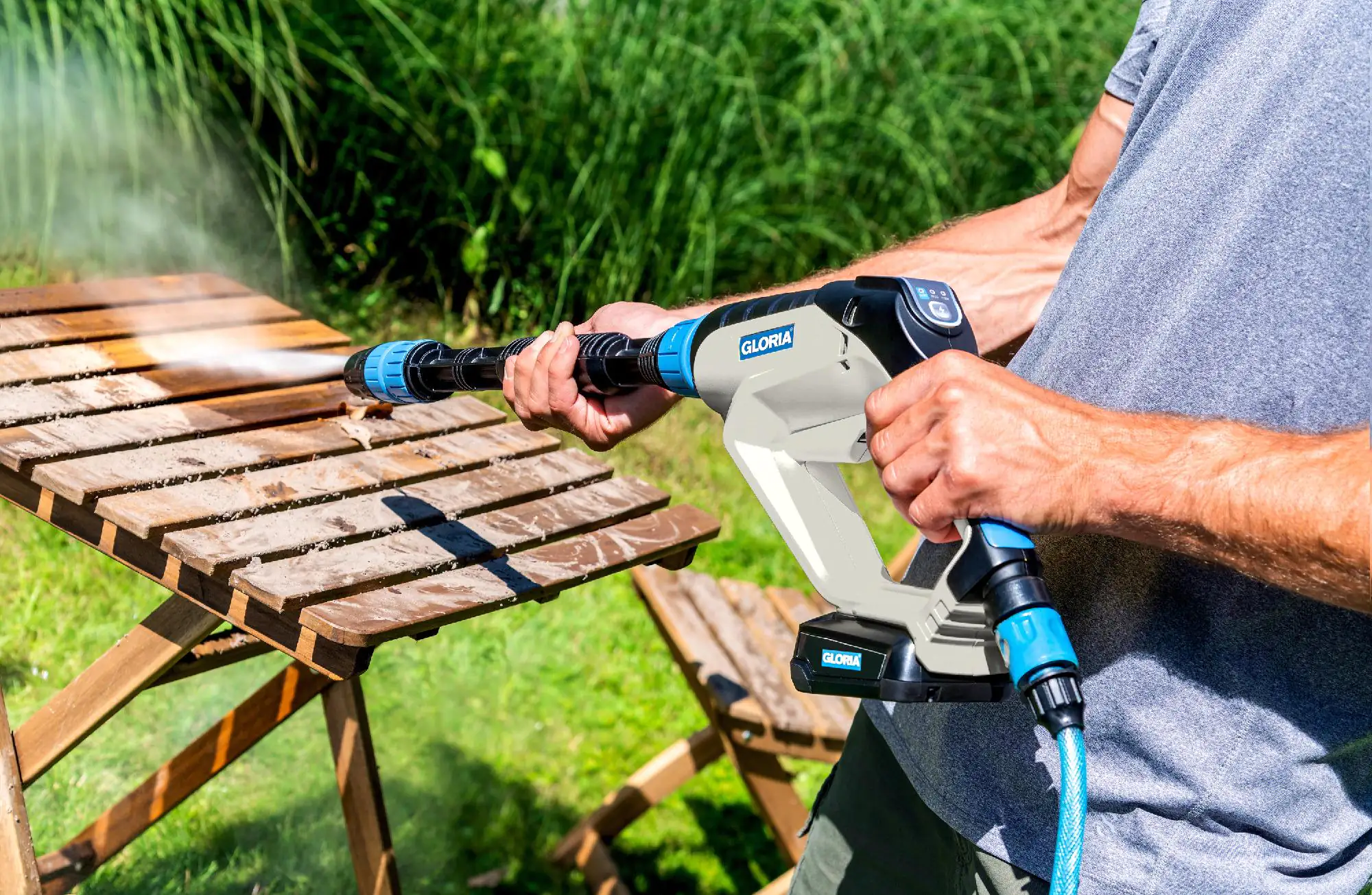 Gloria Akku-Sprühsystem MultiJet 18V Hochdruckpistole