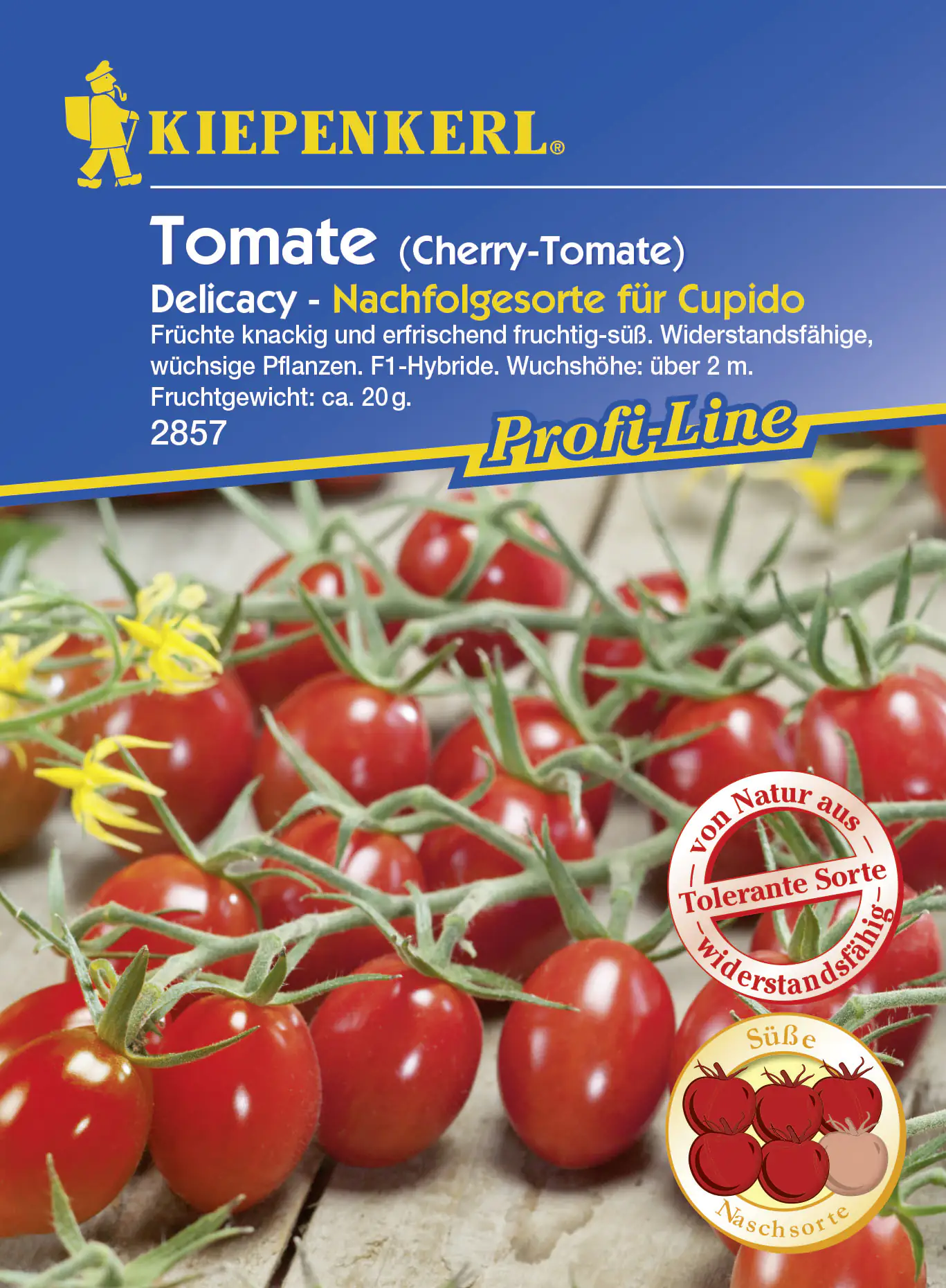 4000159178571 Kiepenkerl Cherry-Tomate Delicacy F1 - 7 Korn