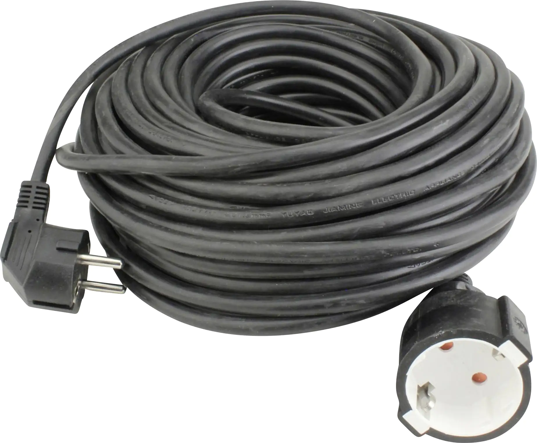 Unitec Verlängerungskabel Innen 25 Meter H05VV-F3G1,5, schwarz Unitec Verlängerungskabel Innen 25 Meter H05VV-F3G1,5, schwarz