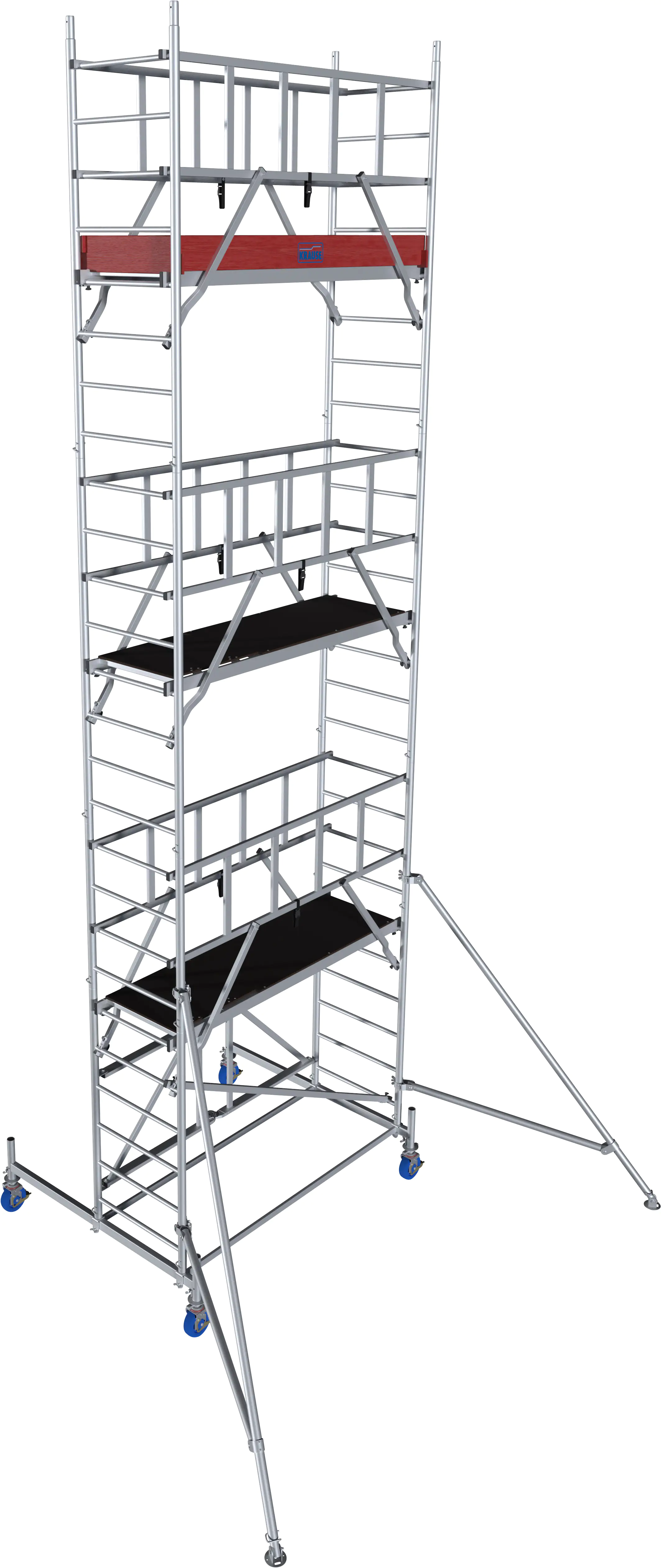 4009199942159_4 Krause Faltgerüst MONTO ProTec XS Aluminium 7,80 m