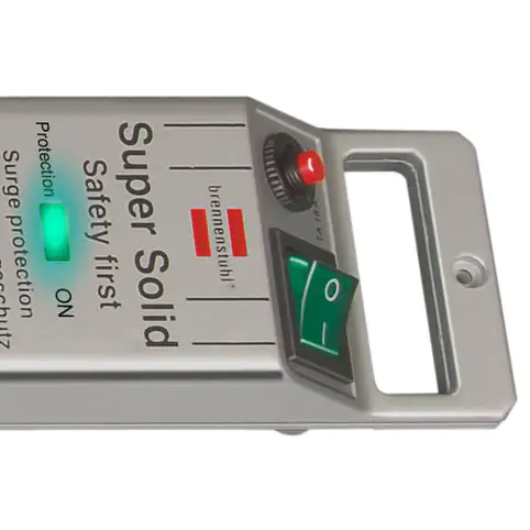 Brennenstuhl Steckdosenleiste 5-fach 2,5 m Überspannungsschutz 13.500 A