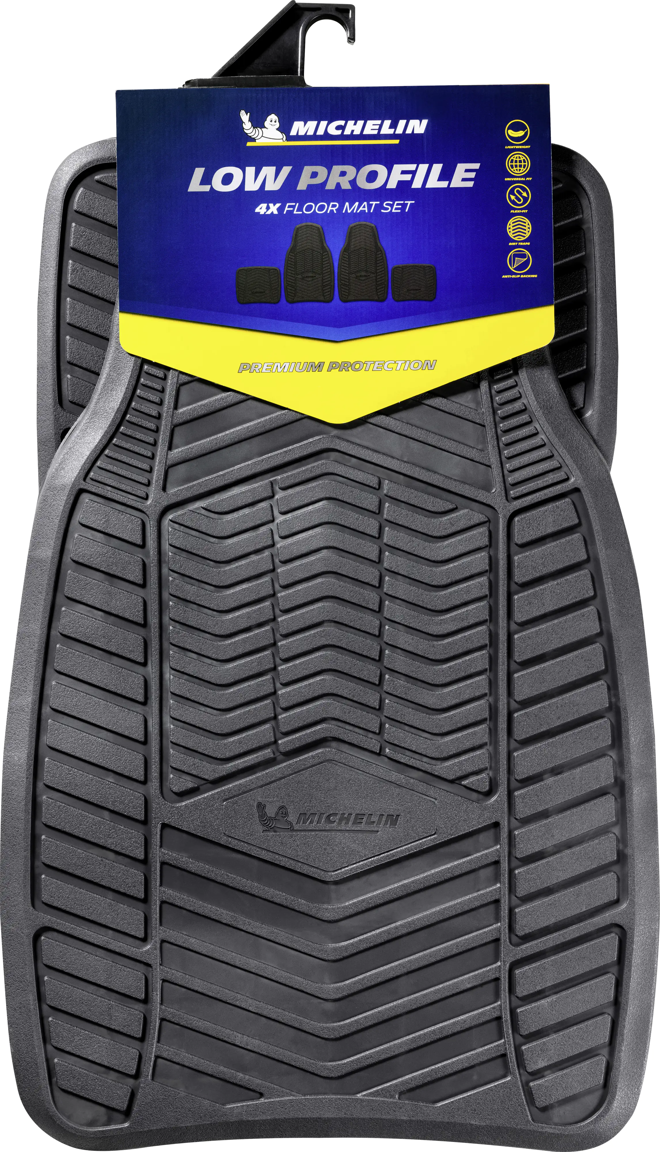 Michelin Universal Fußmatten  Gummi 4-teilig