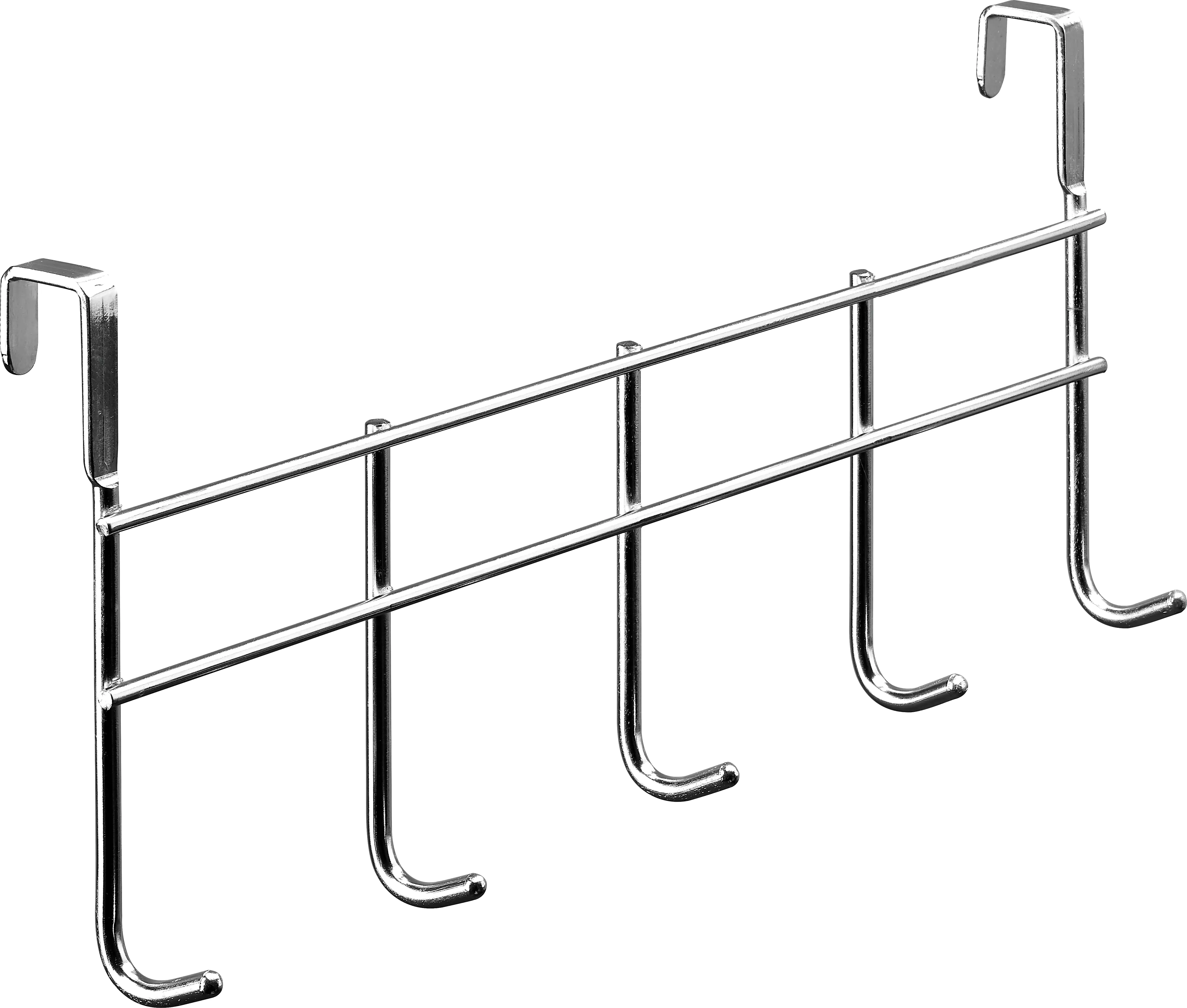 Hettich Türgarderobe 5 Haken 37,5 x 16,5 x 9,5 cm silber Hettich Türgarderobe 5 Haken 37,5 x 16,5 x 9,5 cm silber