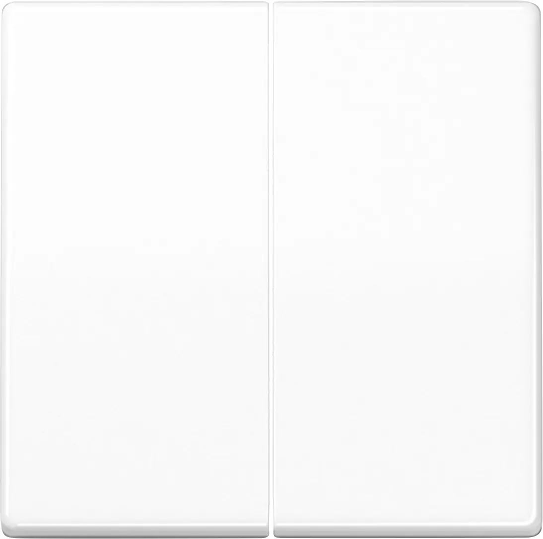 Jung Serienwippe 2fach AS500, alpinweiß, AS591-5WW