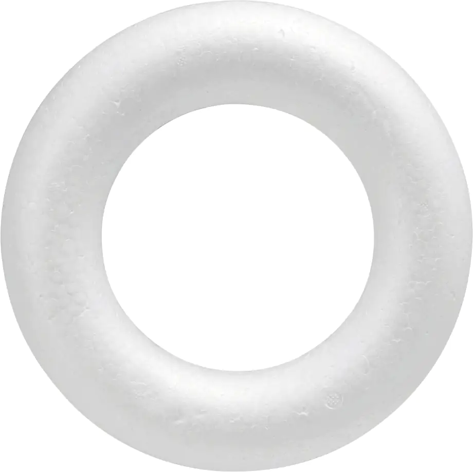 Glorex Styroporhalbring Ø 25 cm