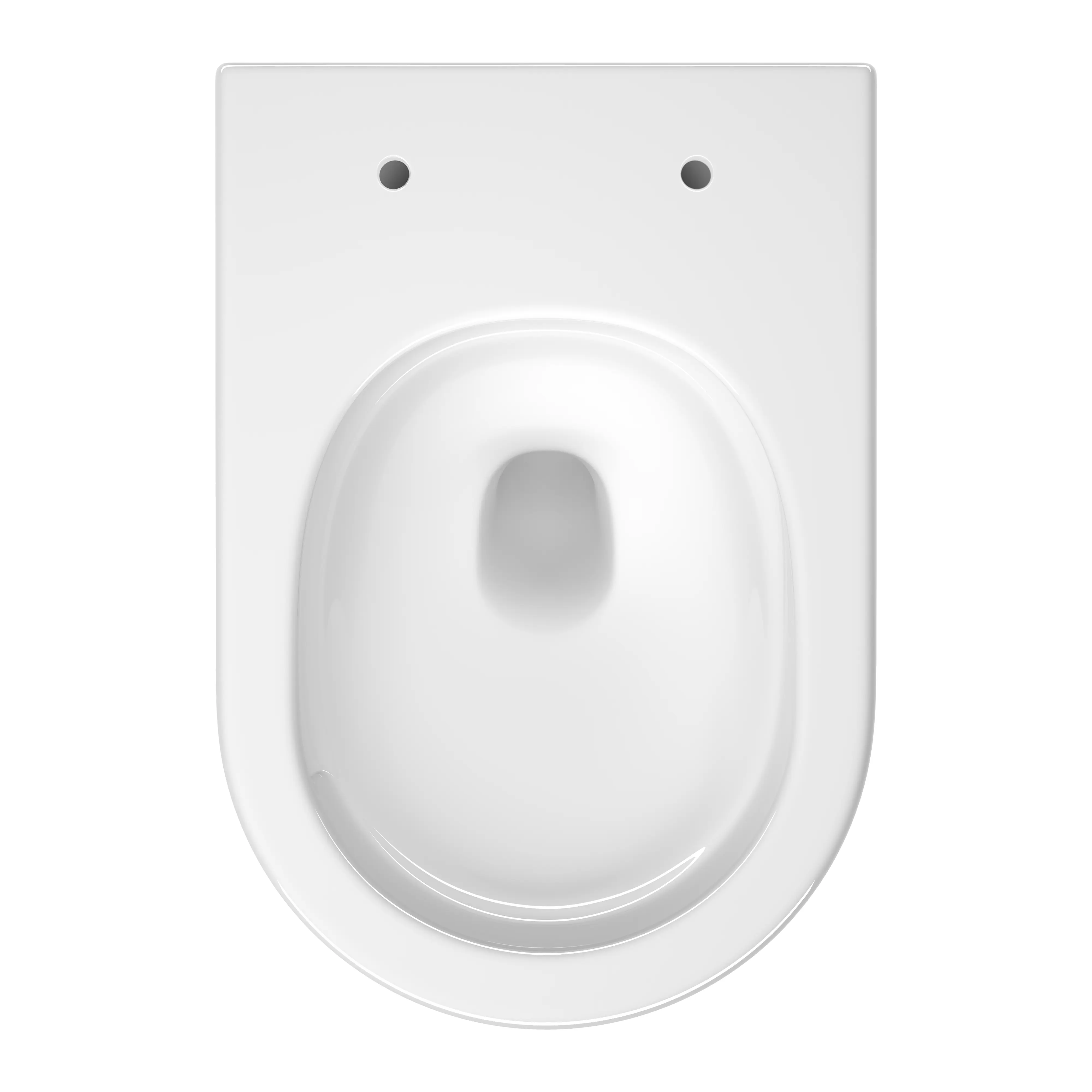 Primaster Wand WC spülrandlos Callia Tiefspüler weiß inkl. WC-Sitz