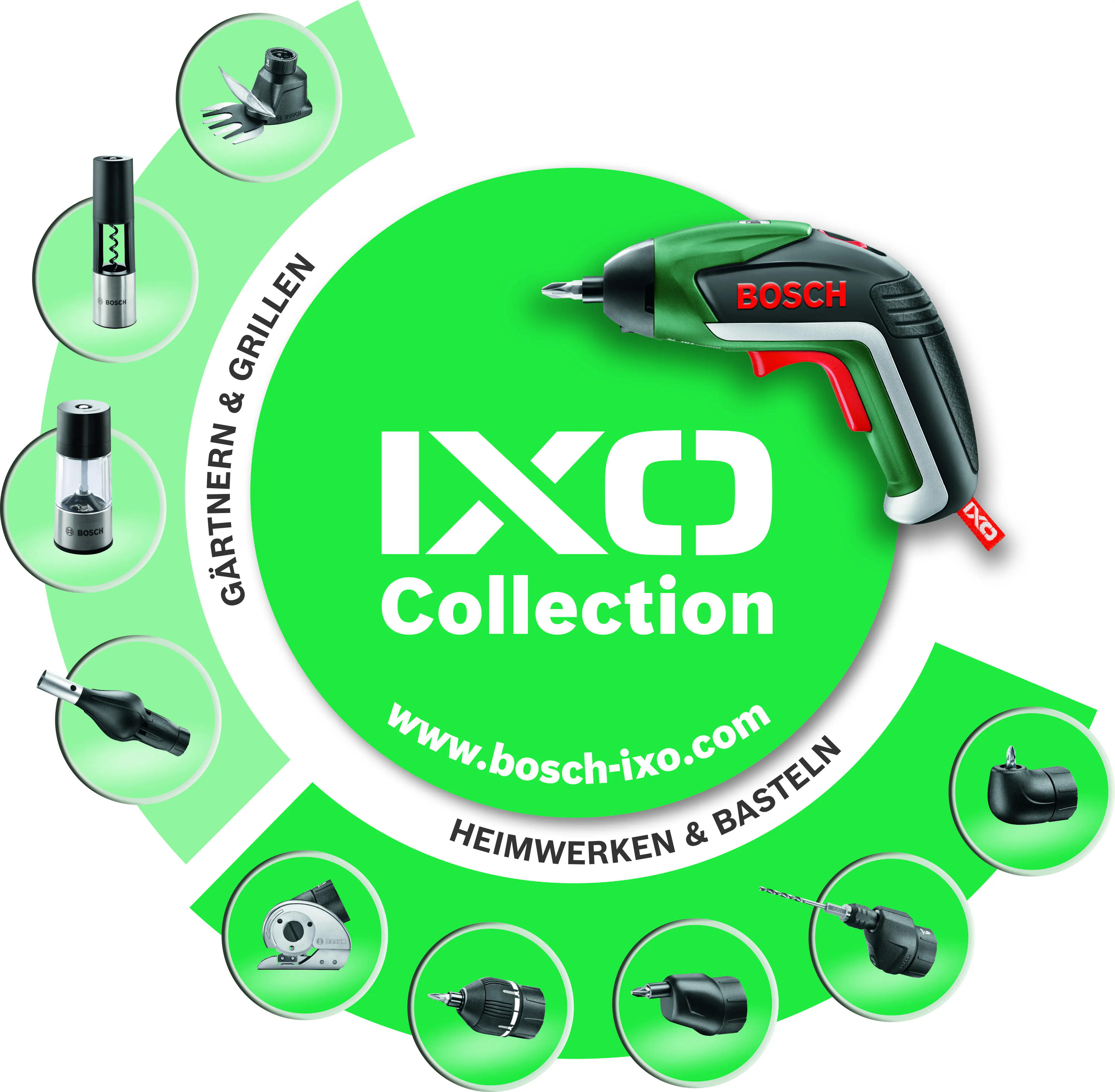 Bosch Schneidaufsatz IXO Collection mit selbstschärfenden Klinge