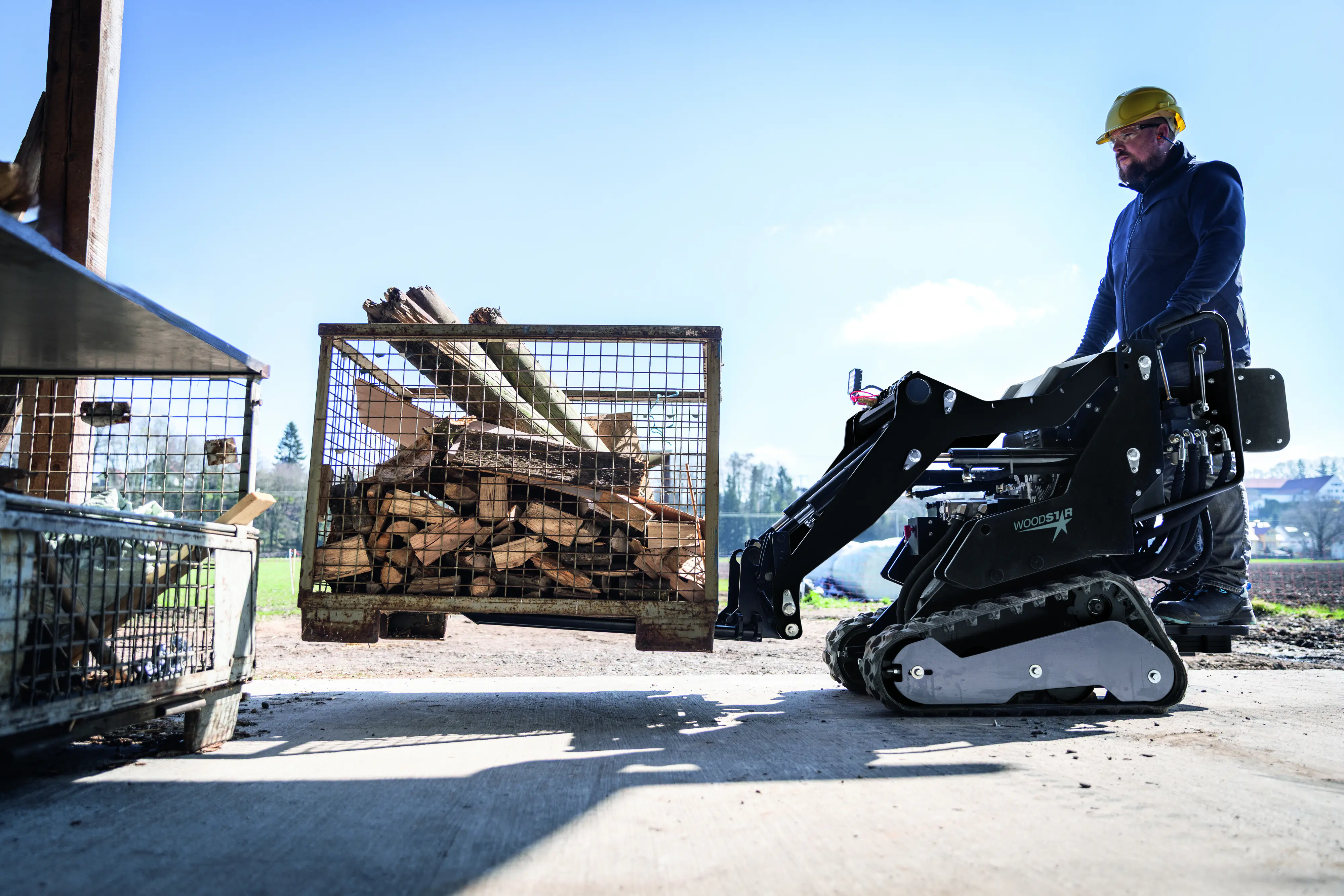 Palettengabel für Kompaktlader MSK800