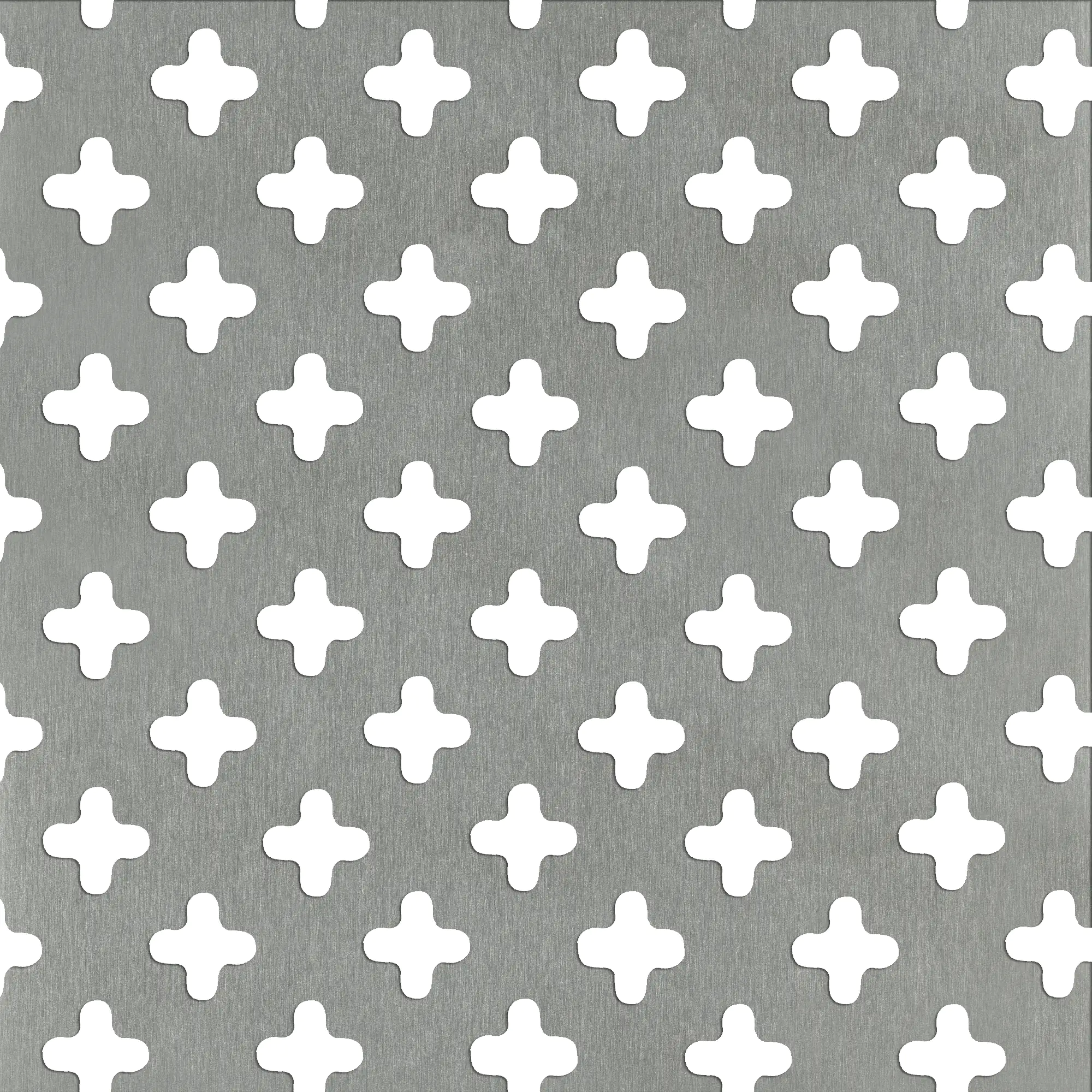 Alberts Lochblech Aluminium eloxiert 200 x 0,8 x 1000 mm Kreuzloch