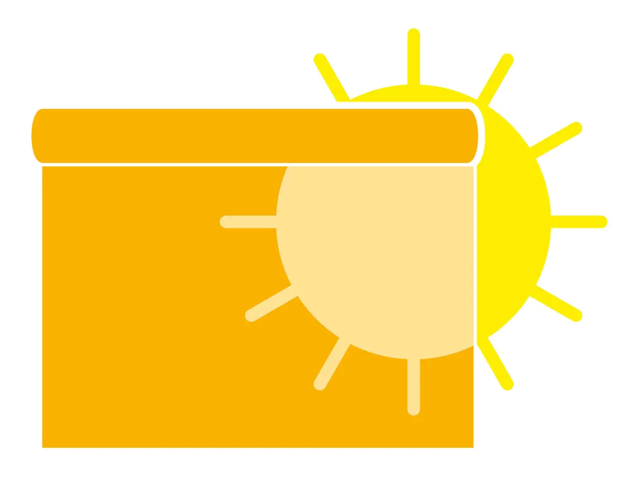 Gardinia Easyfix Rollo Uni apfel 60 x 150 cm