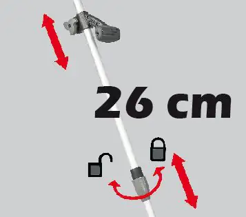 Primaster Fahrwerk für Gras- und Strauchschere