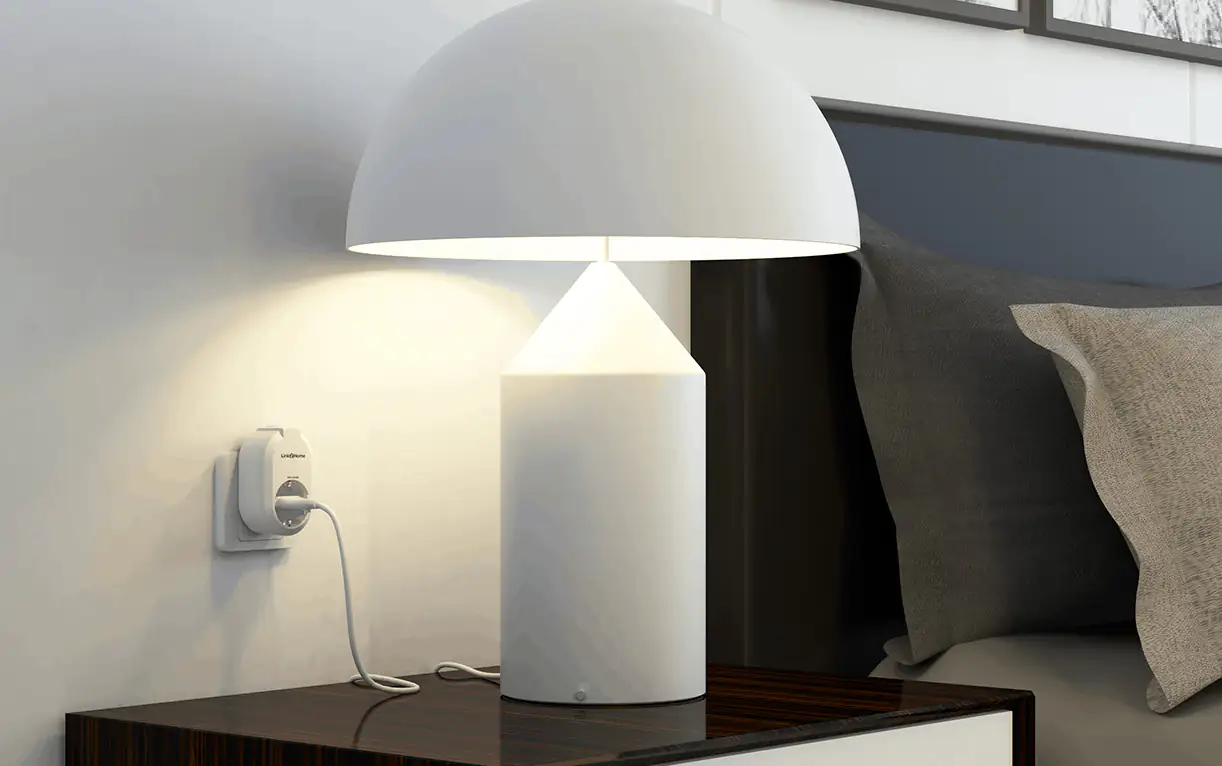 Link2Home WiFi Steckdose & Zeitschaltuhr weiß