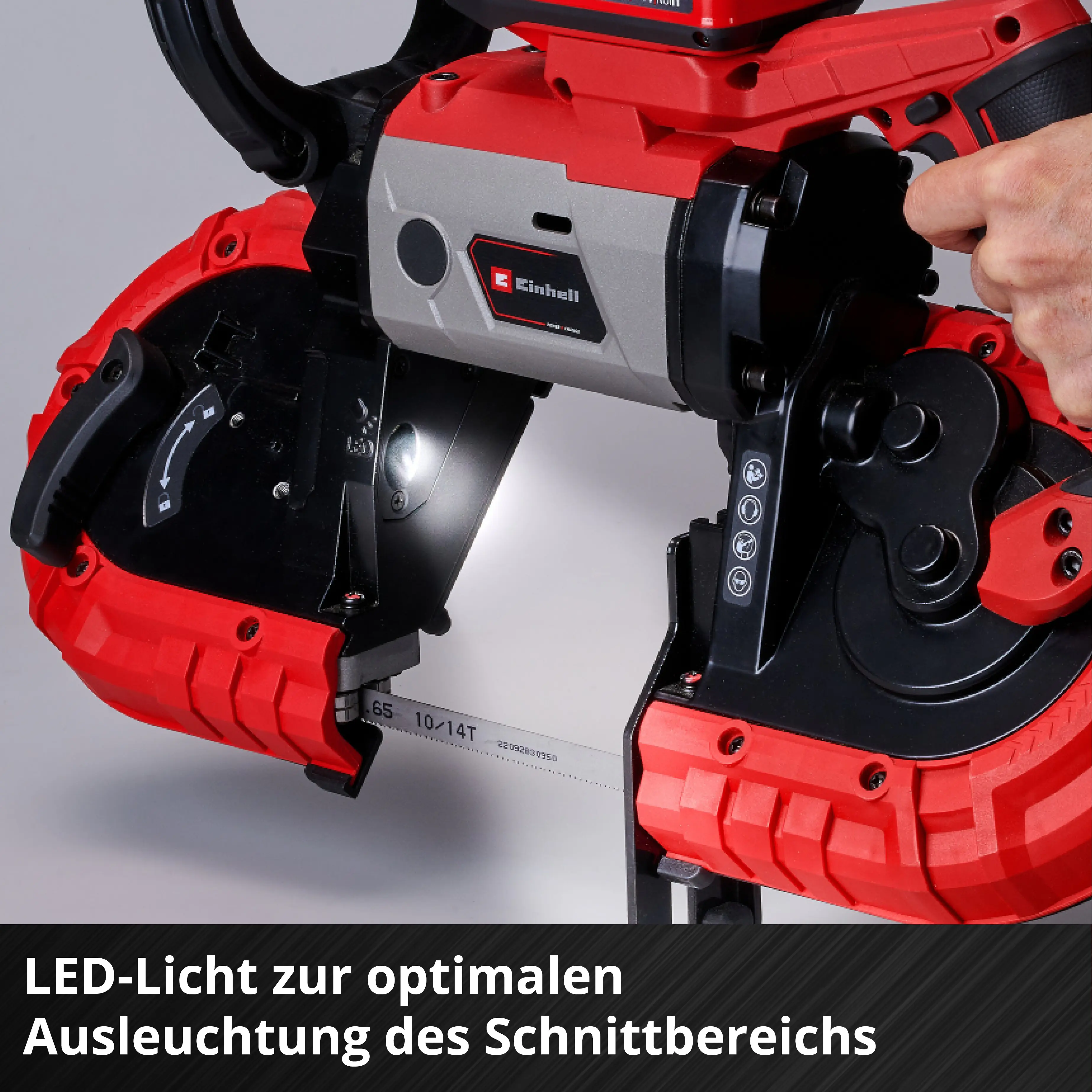Einhell Expert Akku-Bandsäge TE-MB 18/127 Li Solo 18 V