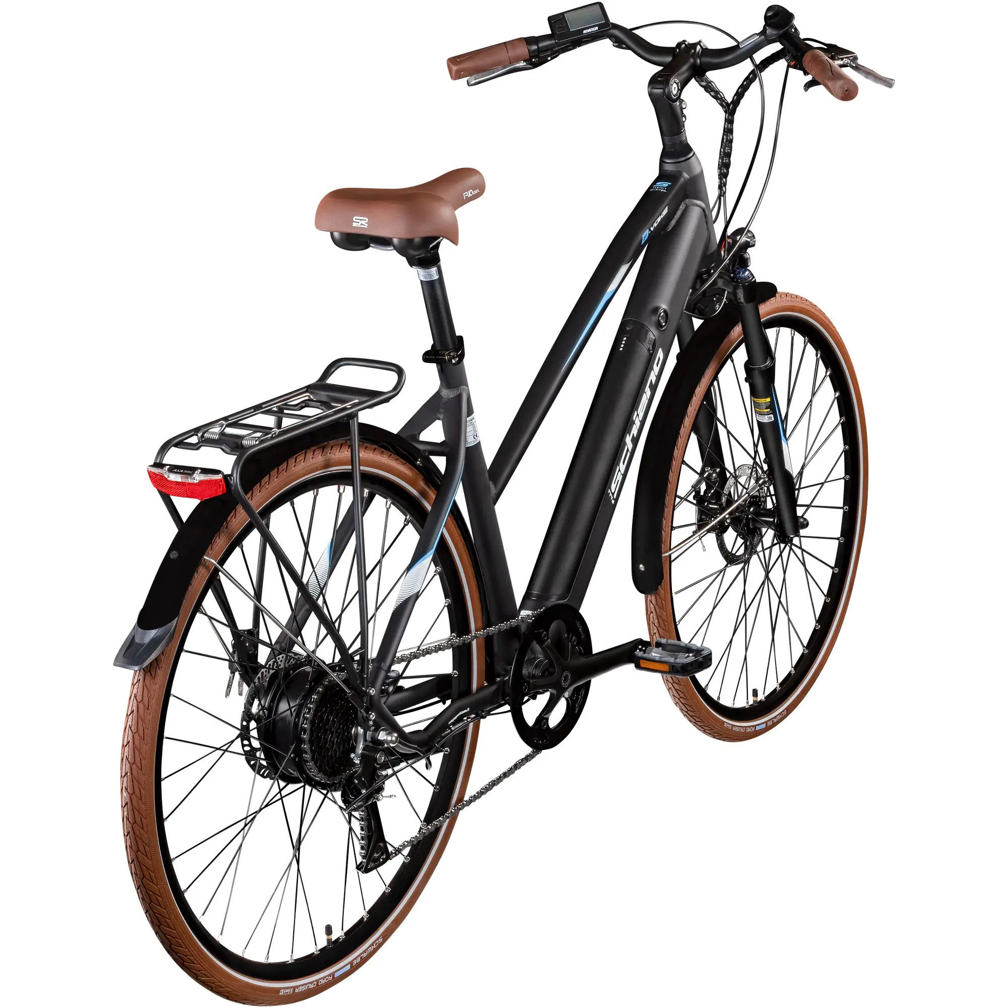 Schiano E-Bike Voke Trekking 28 Zoll 8-Gang 418 Wh grau