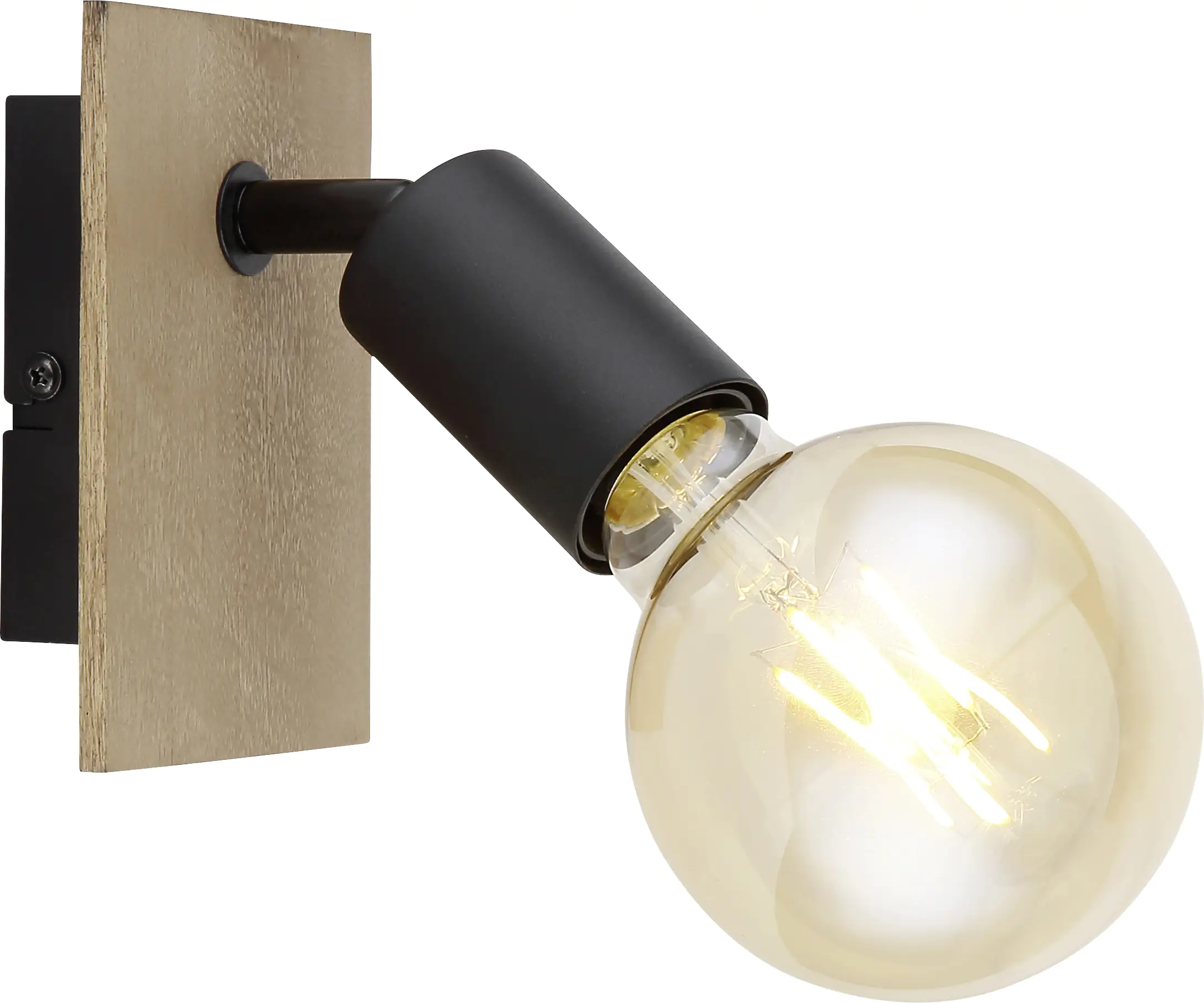 9007371428922 Globo 1er Spot Martha schwarz-braun 10 x 9 cm E27, max. 60 W