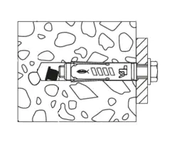 Fischer Schwerlastanker TA 10.0 x 49 mm - 2 Stück
