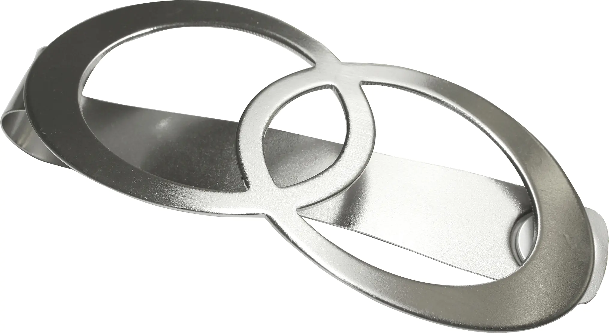 Gardinia Raffspange Infinity edelstahloptik 13,5 cm x 5,5 cm Gardinia Raffspange Infinity edelstahloptik 13,5 cm x 5,5 cm