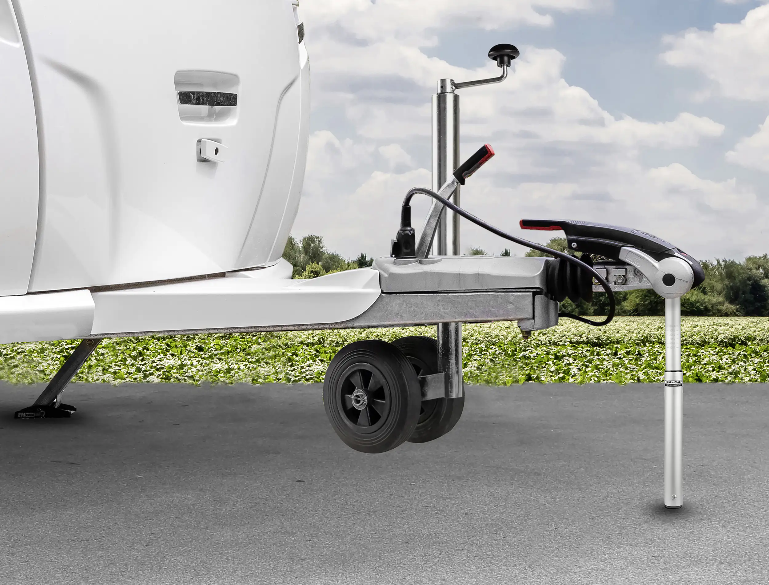 Calima Deichselwaage 50 bis 100 kg Stützlast