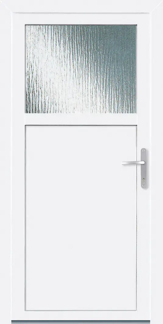 Panto Nebeneingangstür Kunststoff K504-88 88 x 198 cm DIN rechts weiß Panto Nebeneingangstür Kunststoff K504-88 88 x 198 cm DIN rechts weiß