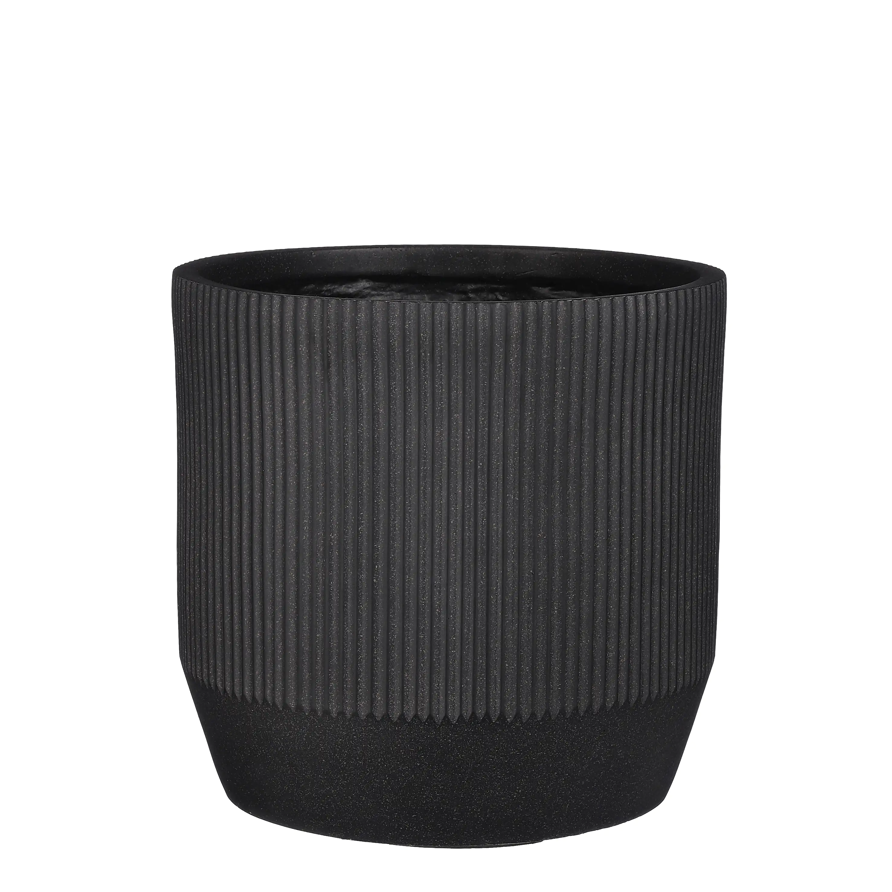 Edelmann Pflanztopf Nuovo Ø 37 x 36 cm schwarz Edelmann Pflanztopf Nuovo Ø 37 x 36 cm schwarz