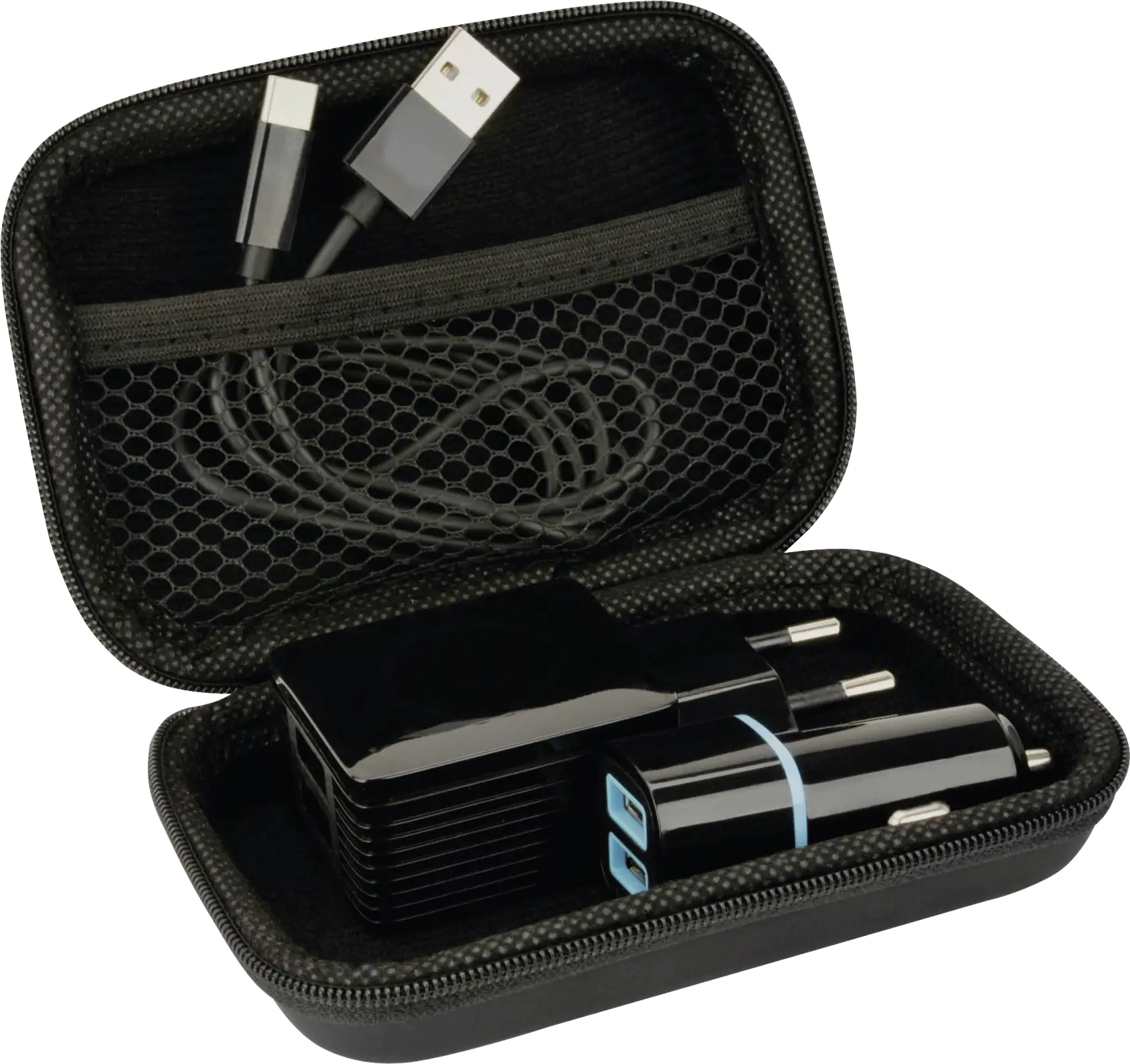 Cartrend Reiseset Typ-C 12V-240V 4-teilig Cartrend Reiseset Typ-C 12V-240V 4-teilig