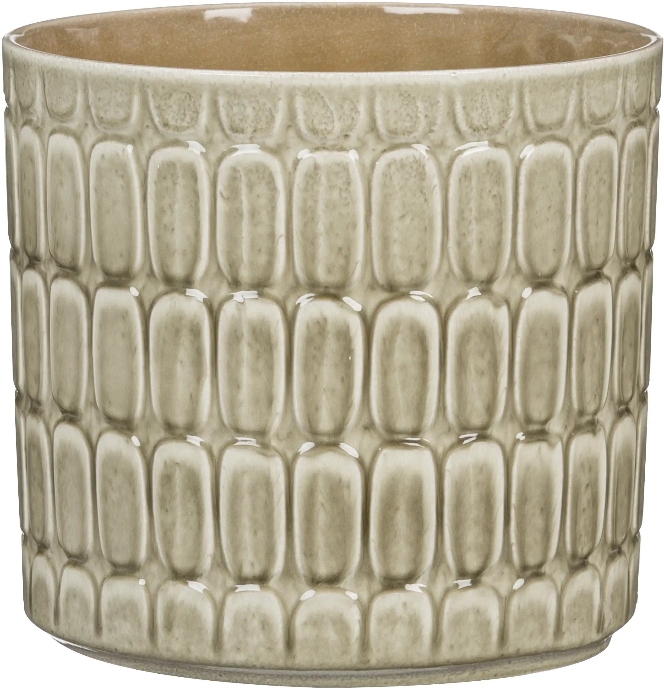 Scheurich Übertopf Lagom Ø 15,9 x 14,6 cm luna hellbraun