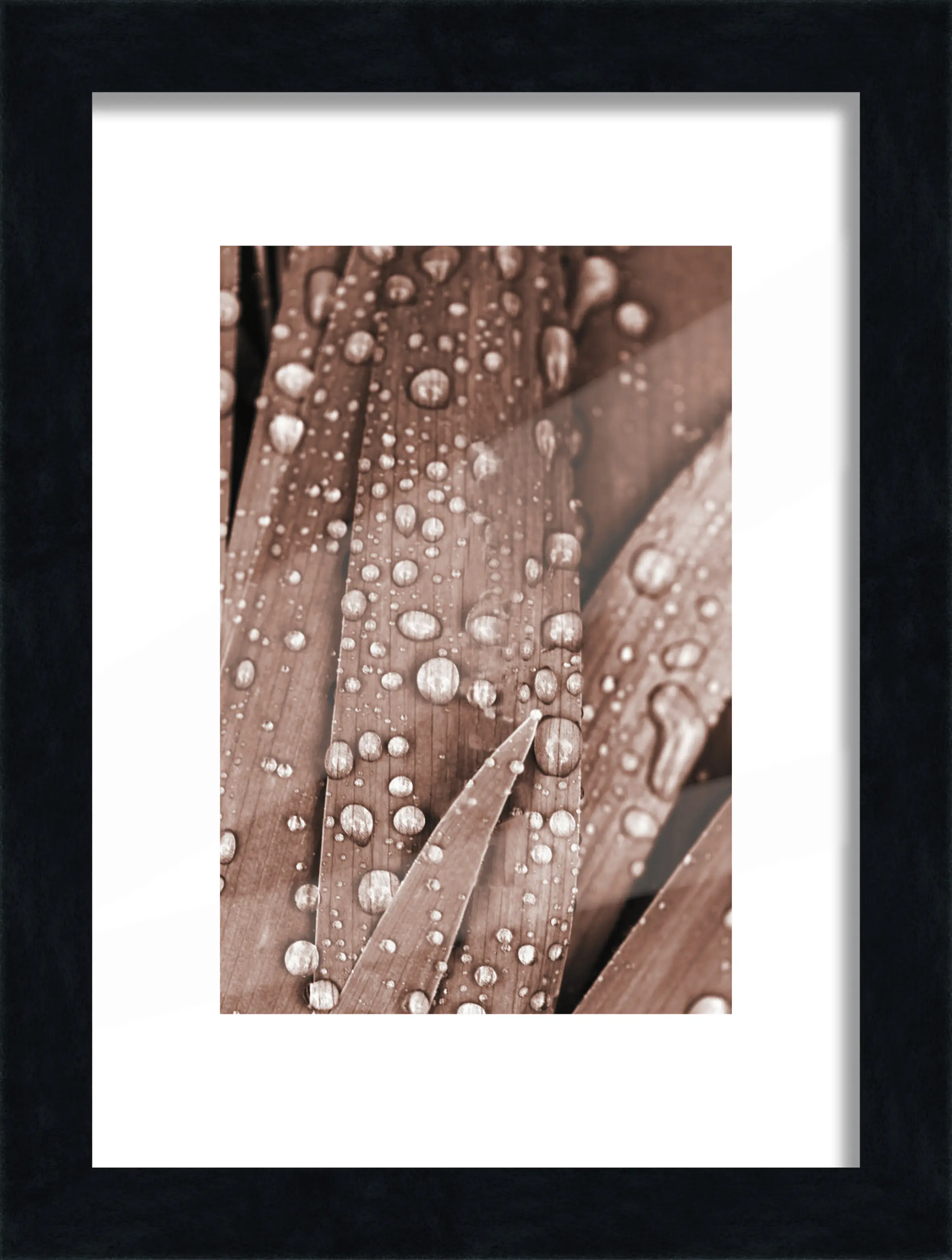 Bilderrahmen Holz Luzern schwarz 15 x 21 cm