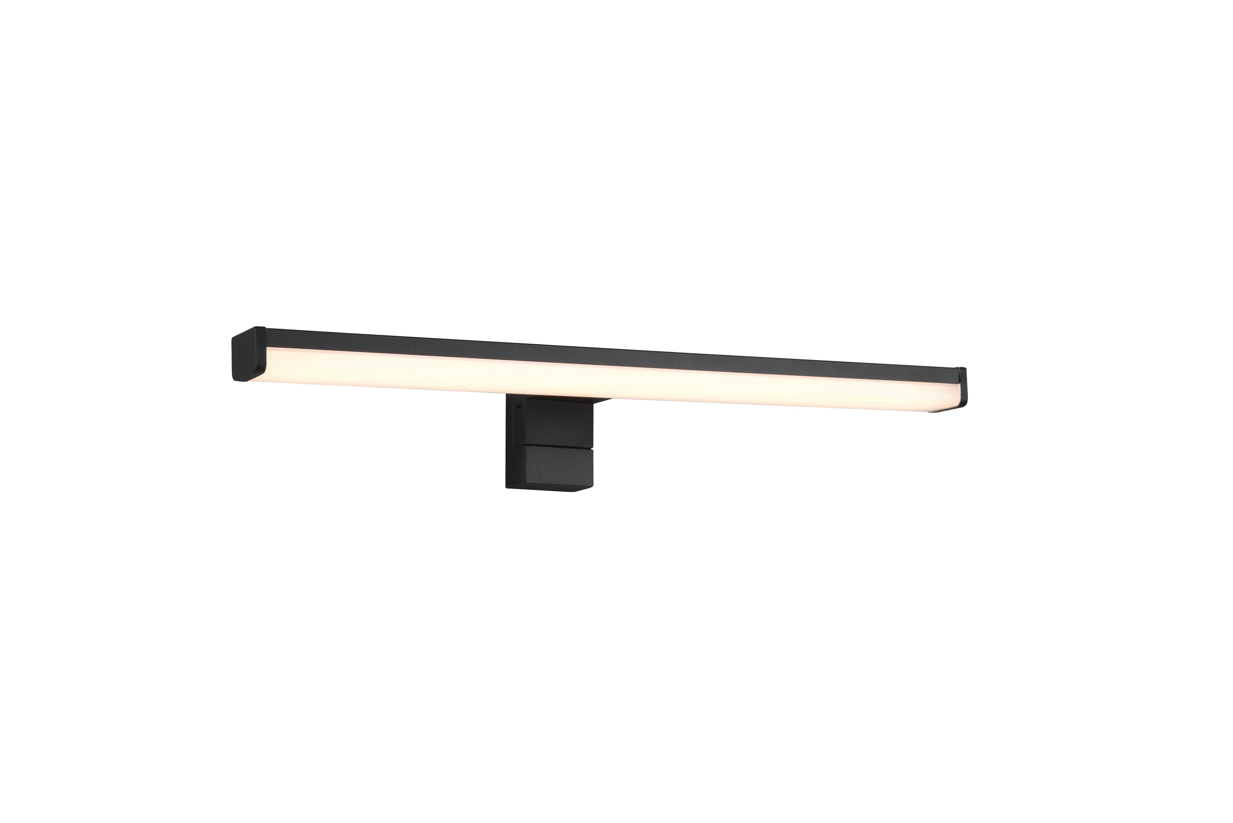 Trio LED-Wandleuchte Lino 40x6 cm schwarz matt warmweiß