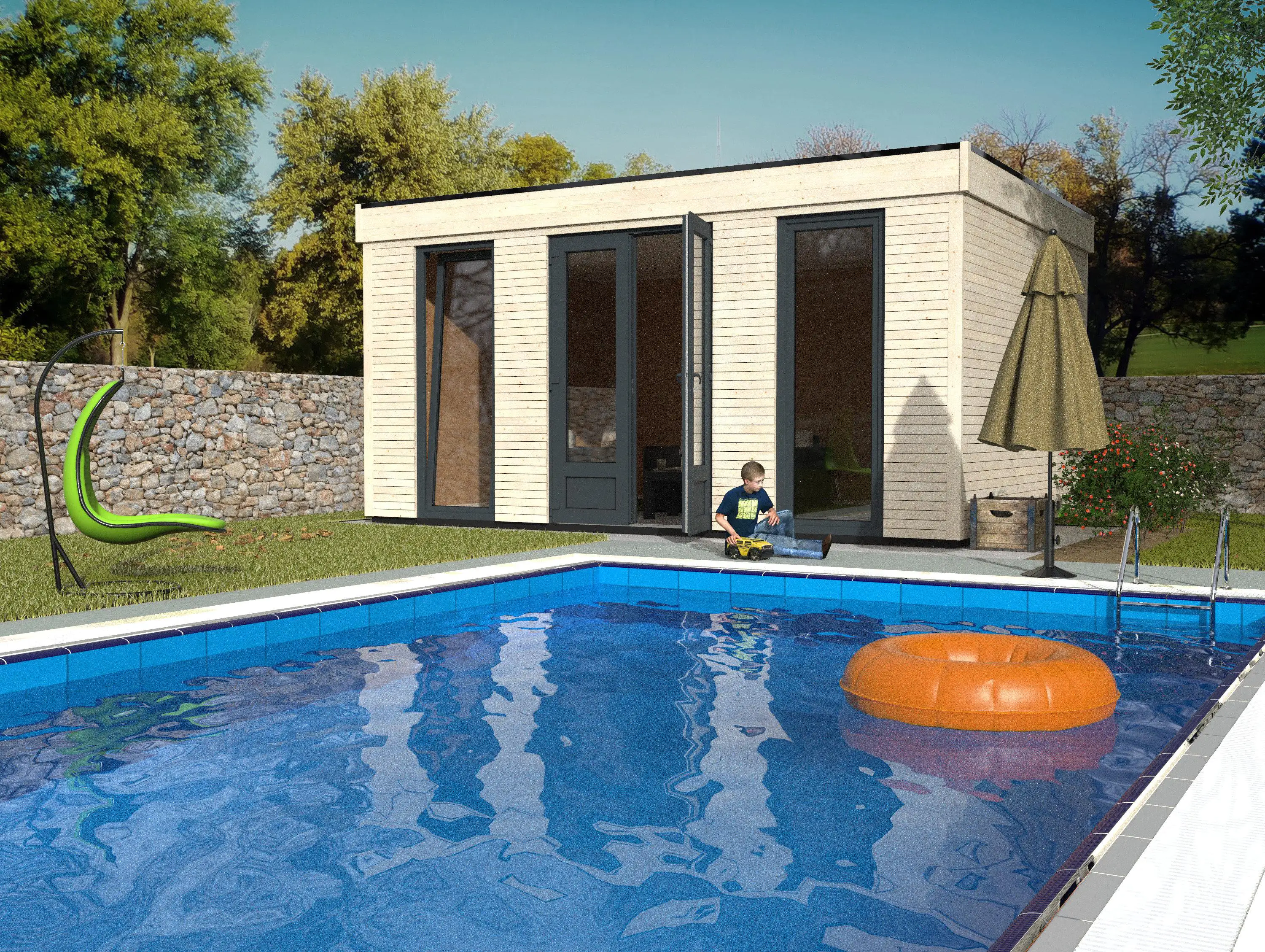 Decor et Jardin Gartenstudio Decor Home 480 x 348 cm natur