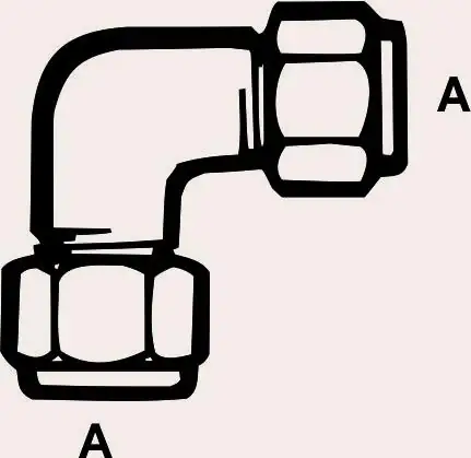 Cornat Klemmring Winkel 90° / Ø 18 mm