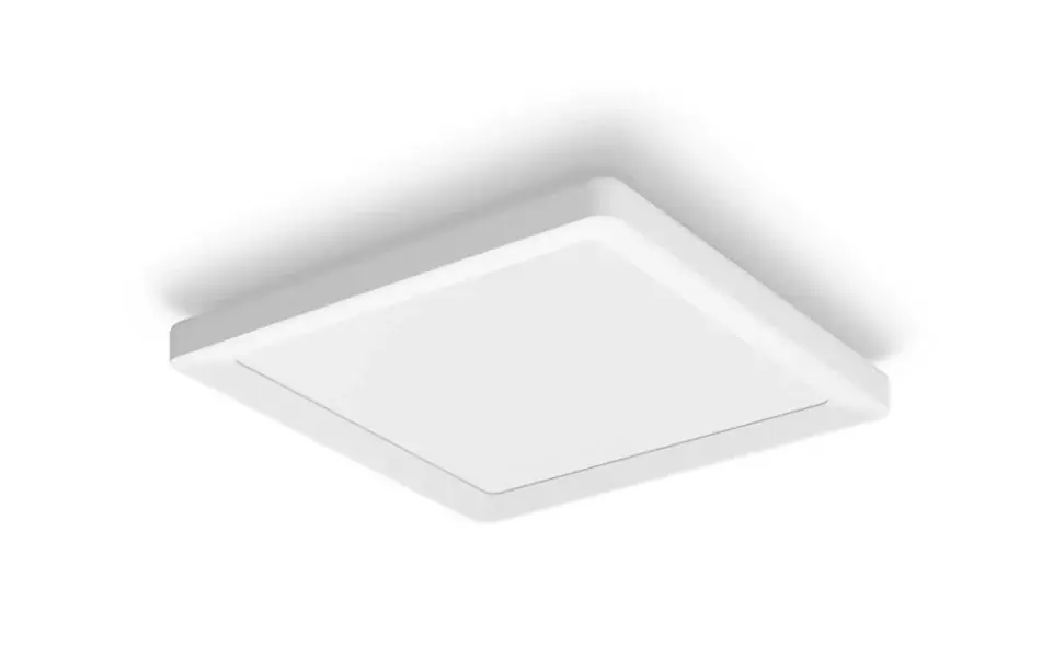 Philips Hue LED Deckenleuchte Tento + Bridge eckig weiß 43 x 3 cm RGB Philips Hue LED Deckenleuchte Tento + Bridge eckig weiß 43 x 3 cm RGB