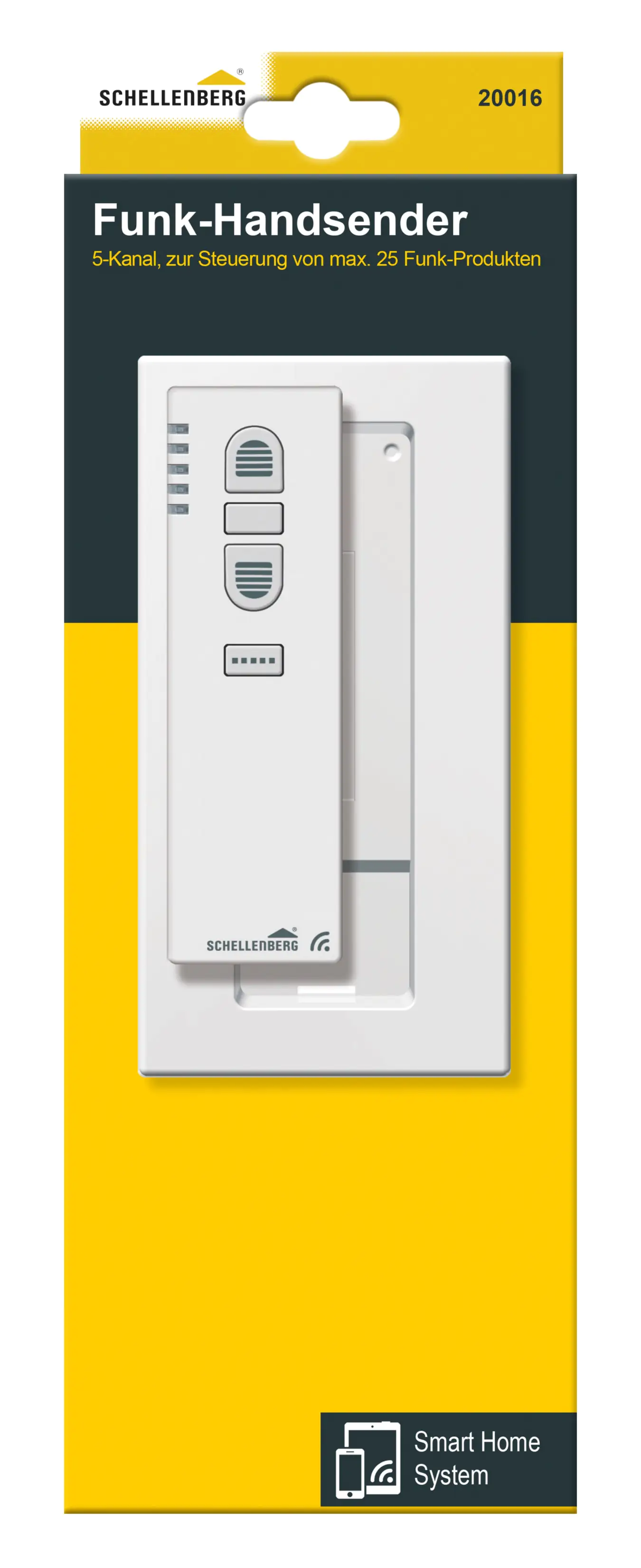 Schellenberg Funk-Handsender 5 Kanal Schellenberg Funk-Handsender 5 Kanal