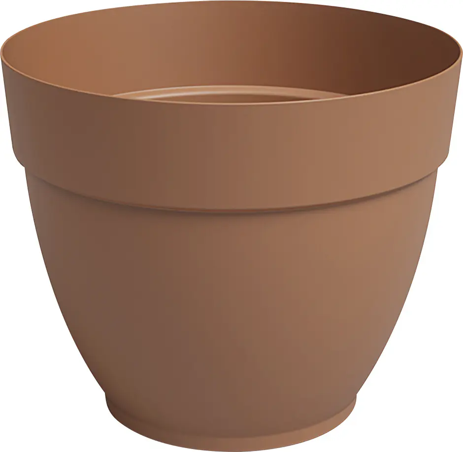 Artevasi Pflanztopf Capri Campana Kunststoff terrakotta matt Ø 30 x 25 cm