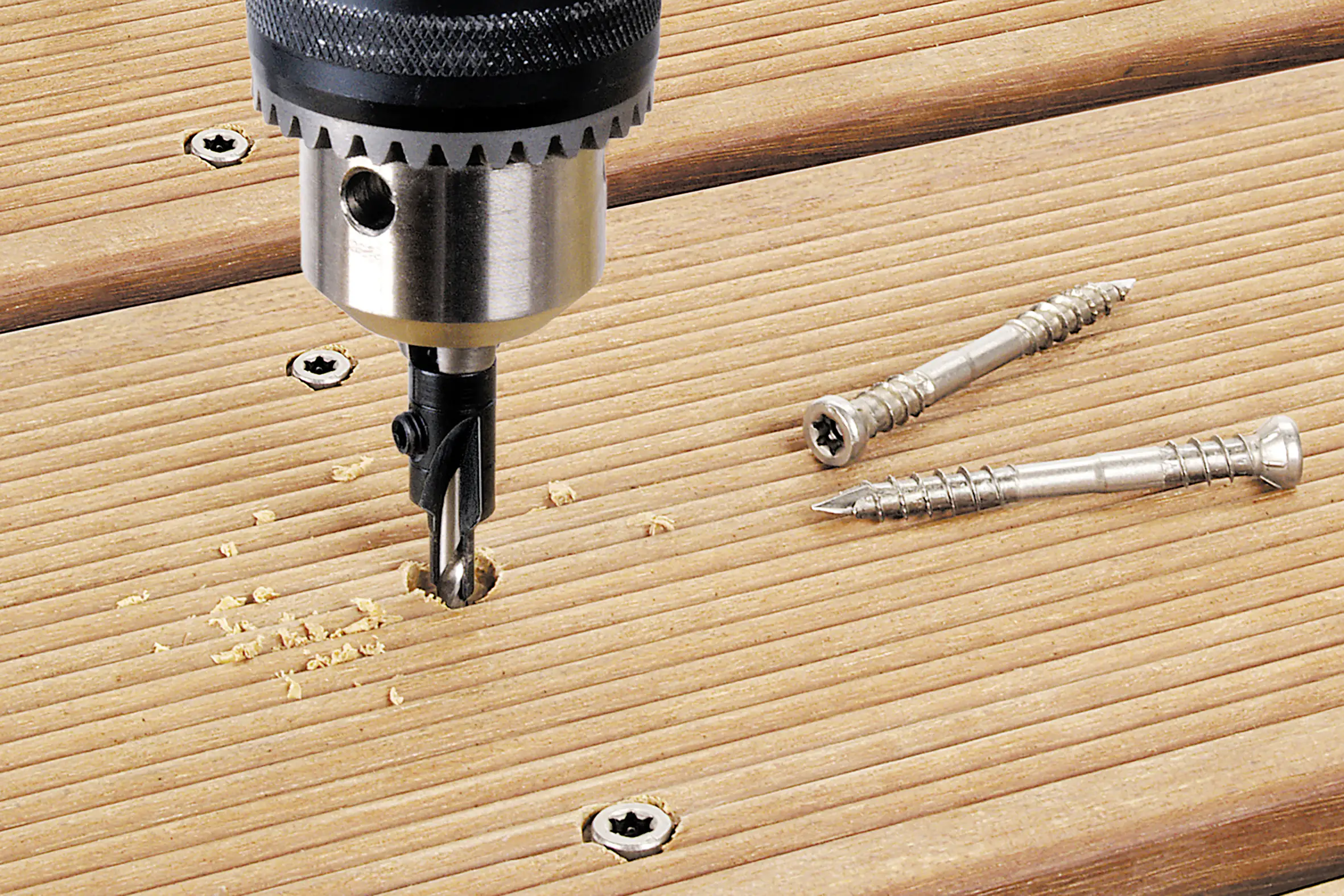 Wolfcraft Vorbohrer mit Senker 2498000 Ø 3,2 - 12 mm Rundschaft Wolfcraft Vorbohrer mit Senker 2498000 Ø 3,2 - 12 mm Rundschaft