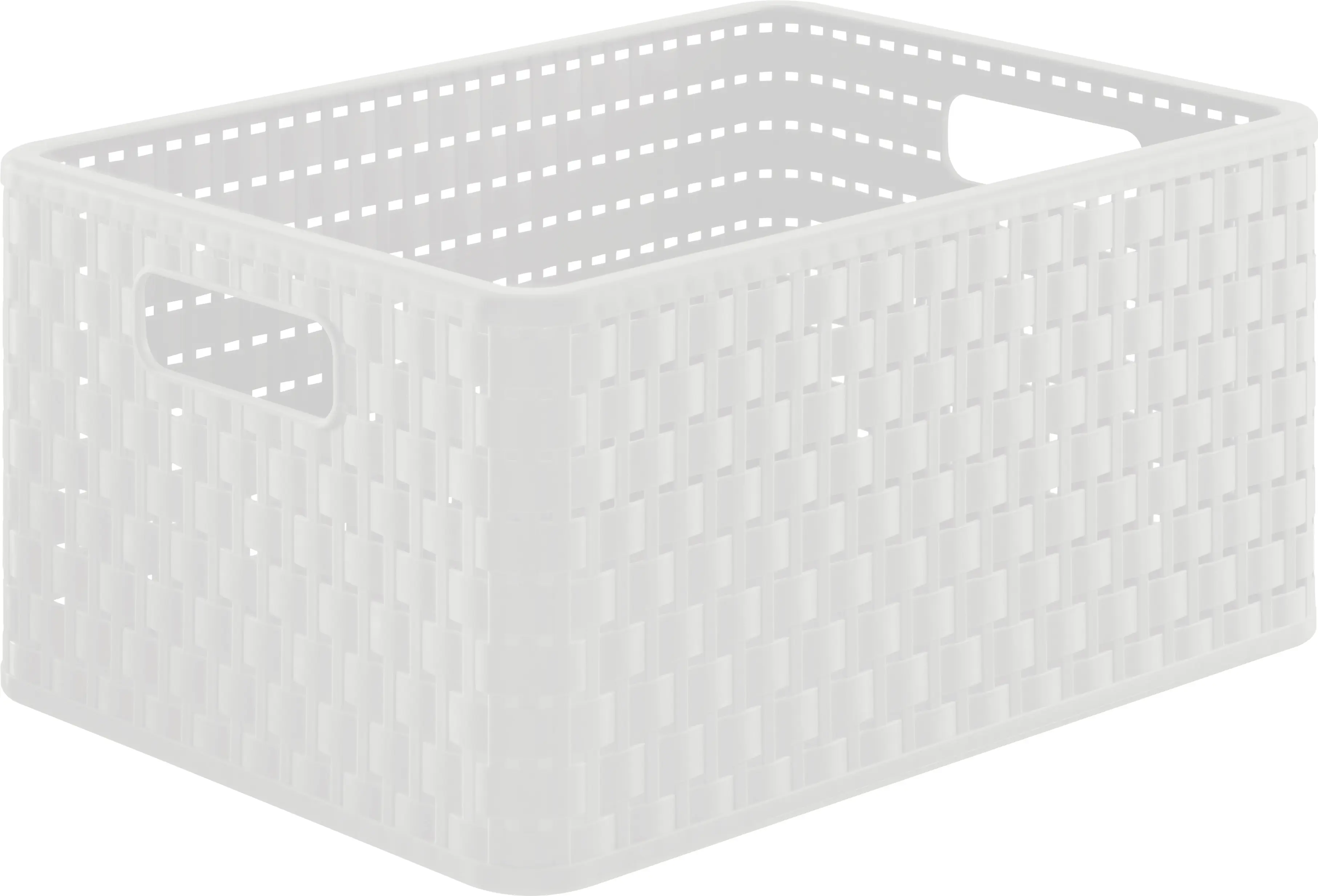 Rotho Korb Country A4, 18 L mistletoe weiß Rotho Korb Country A4, 18 L mistletoe weiß