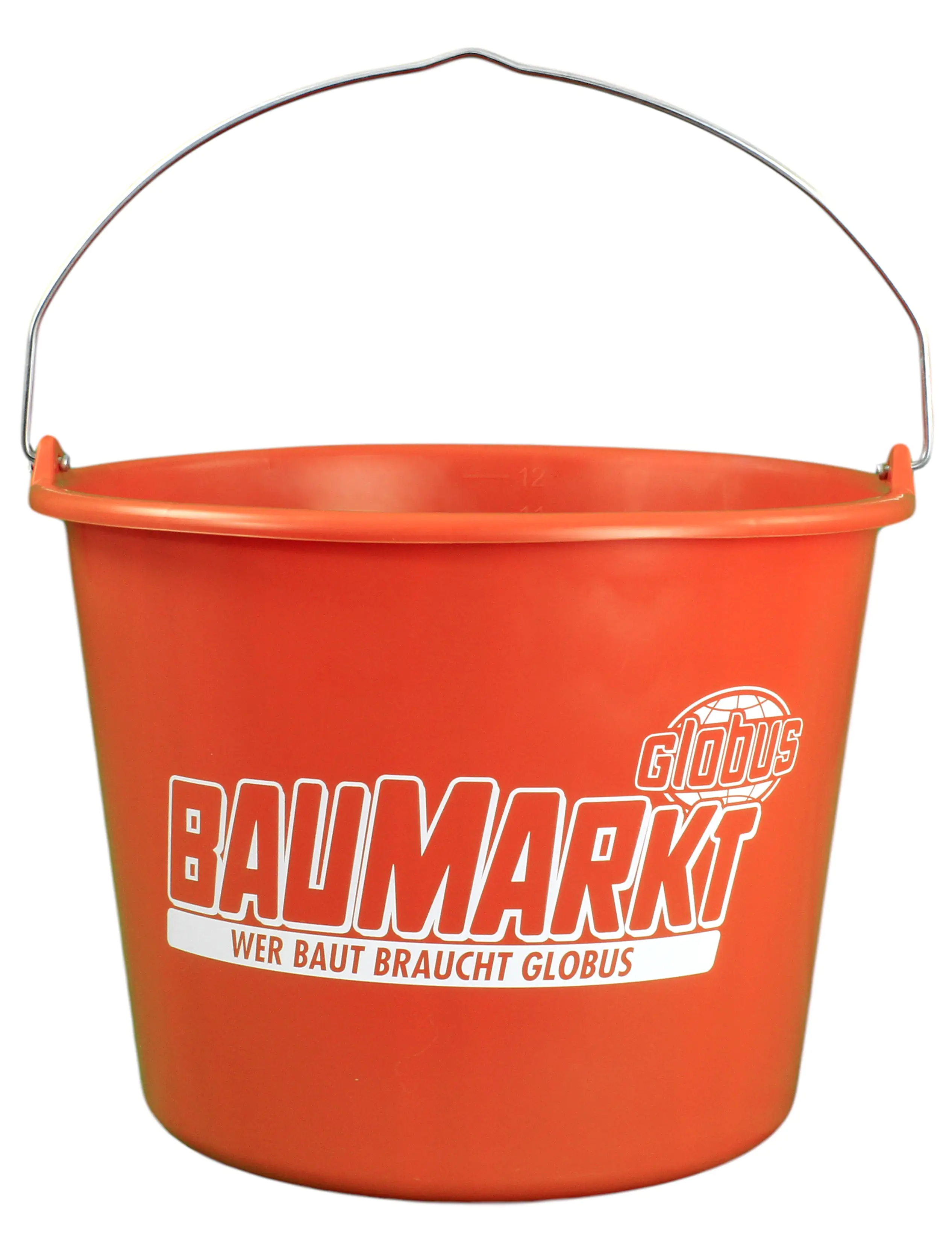Globus Eimer 12 l Kunststoff orange "Globus Baumarkt"