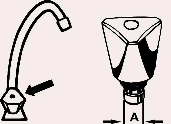 Cornat Ventiloberteil AG 3/8"